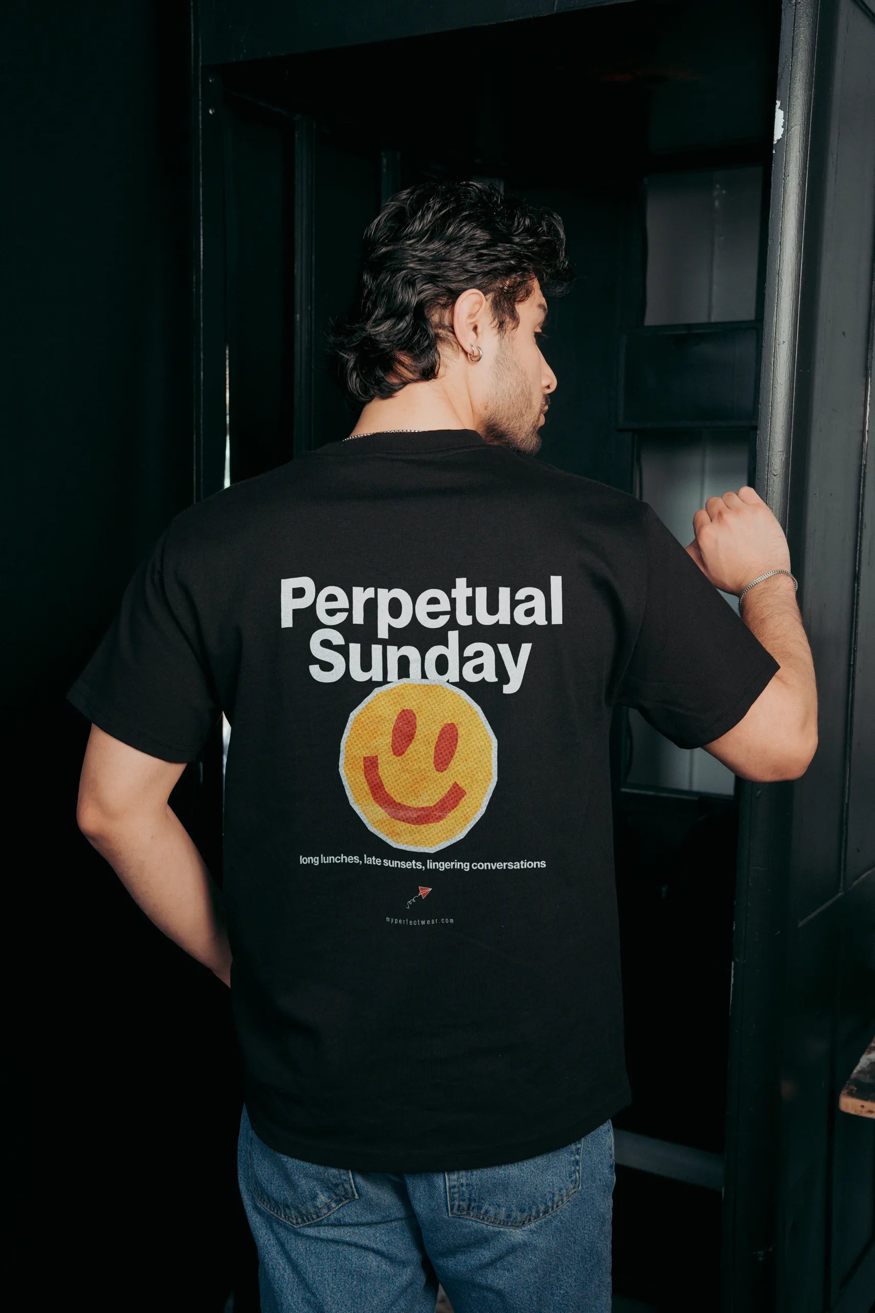 Perpetual Sunday! Oversized Tee