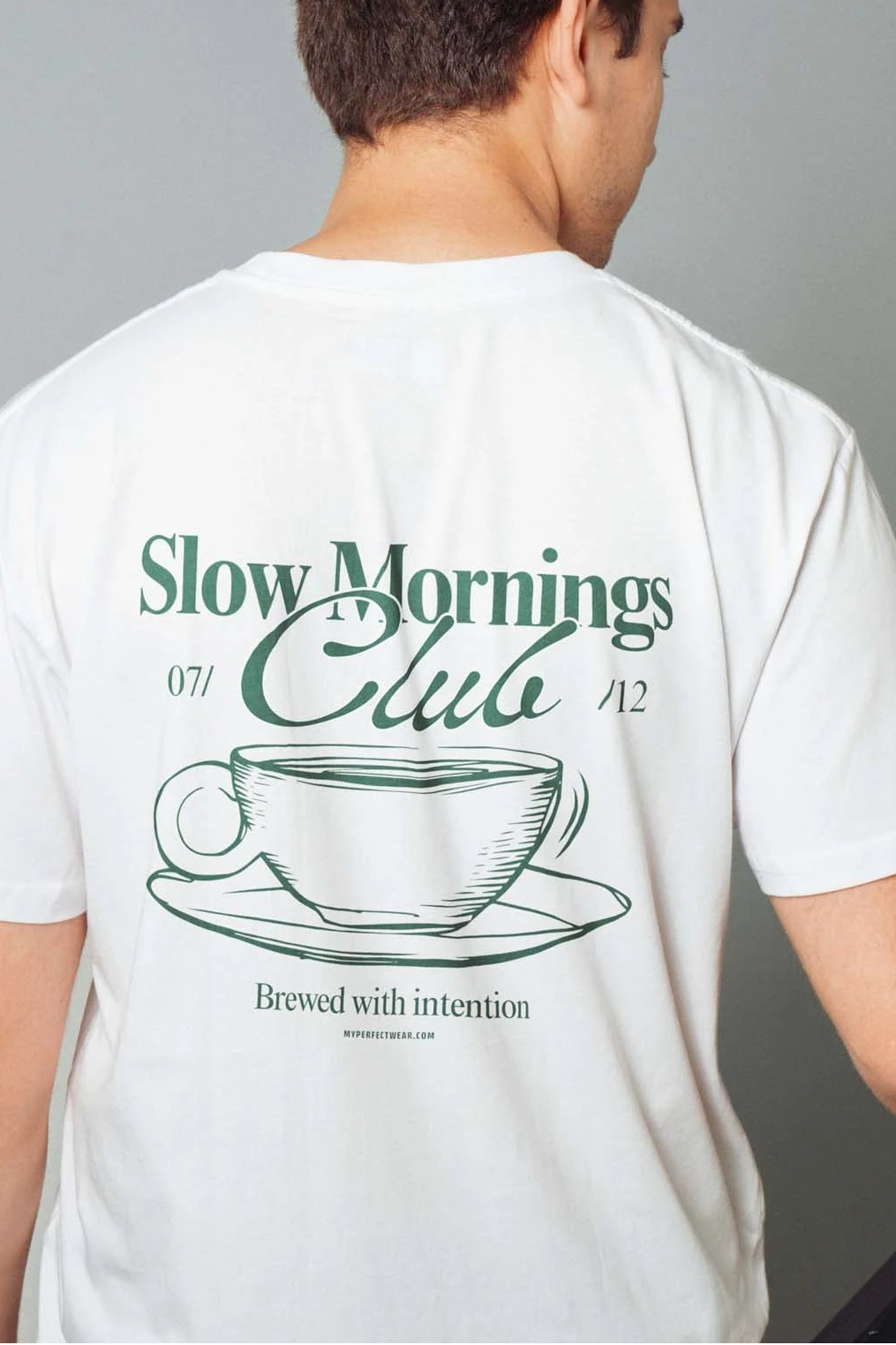 Slow Mornings Club! Oversized T-Shirt