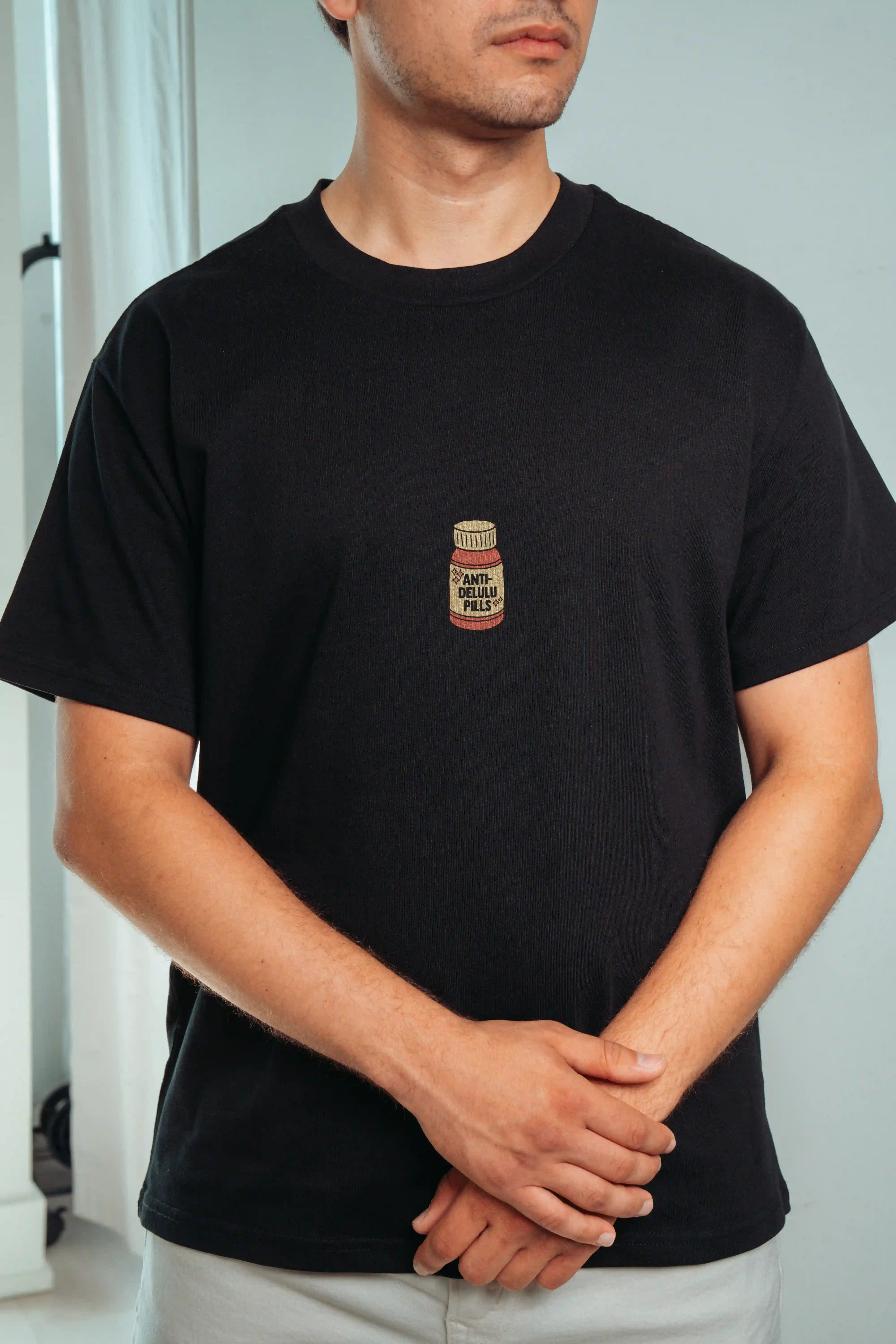 Anti-delulu Pills! Oversized T-Shirt