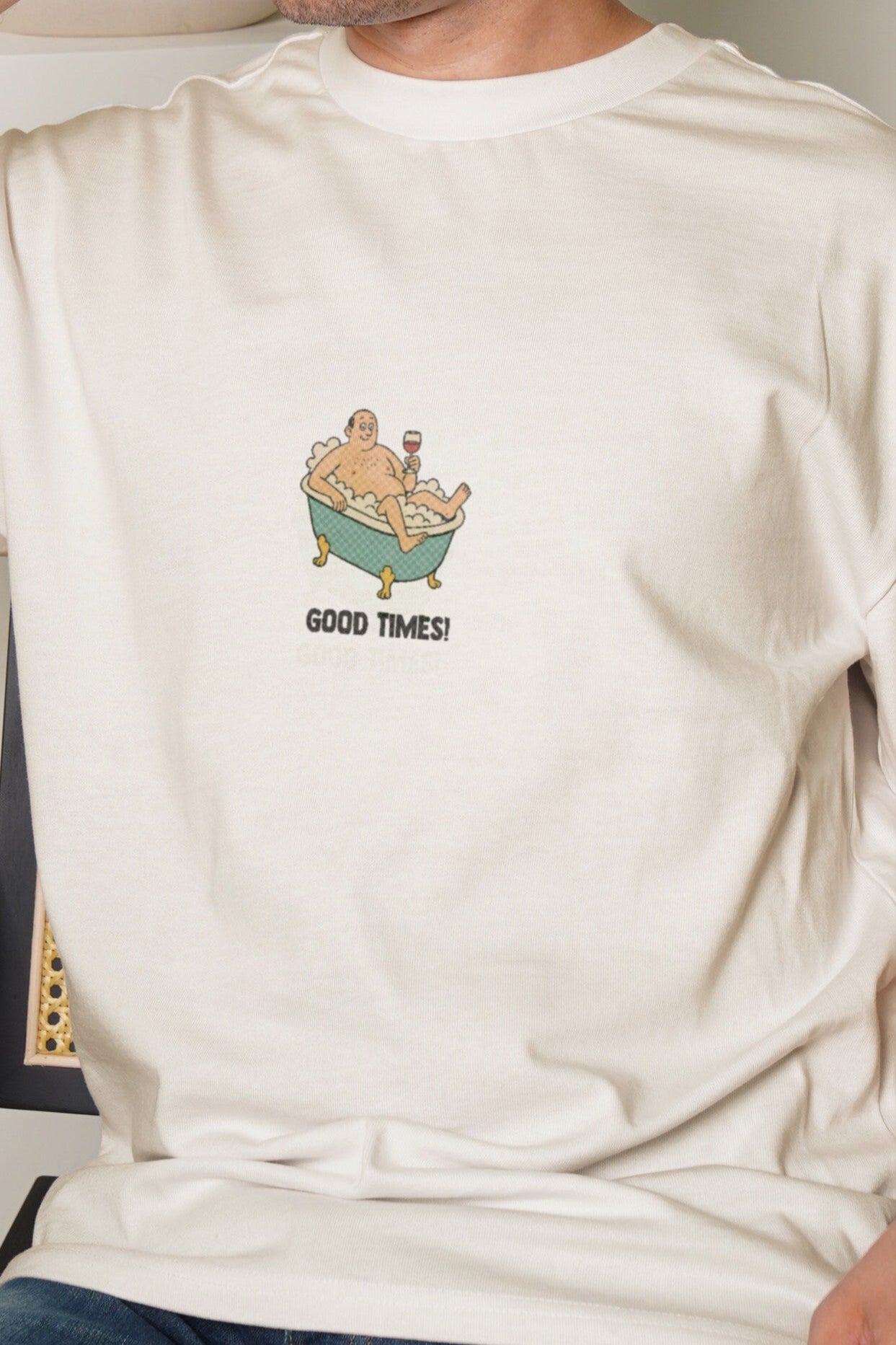 Good times! Men’s Oversized T-Shirt