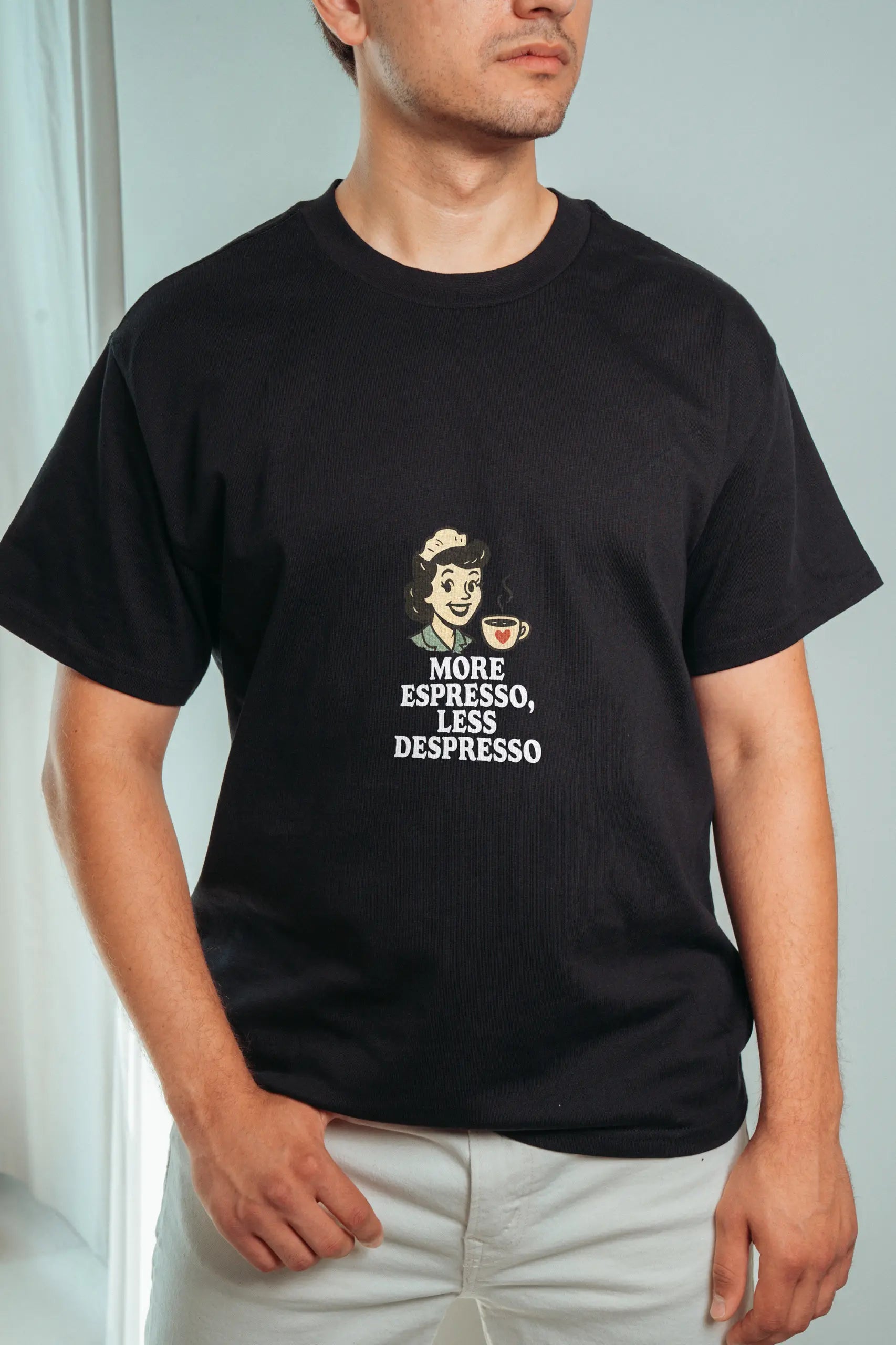 More Espresso Less Depresso! Oversized T-Shirt