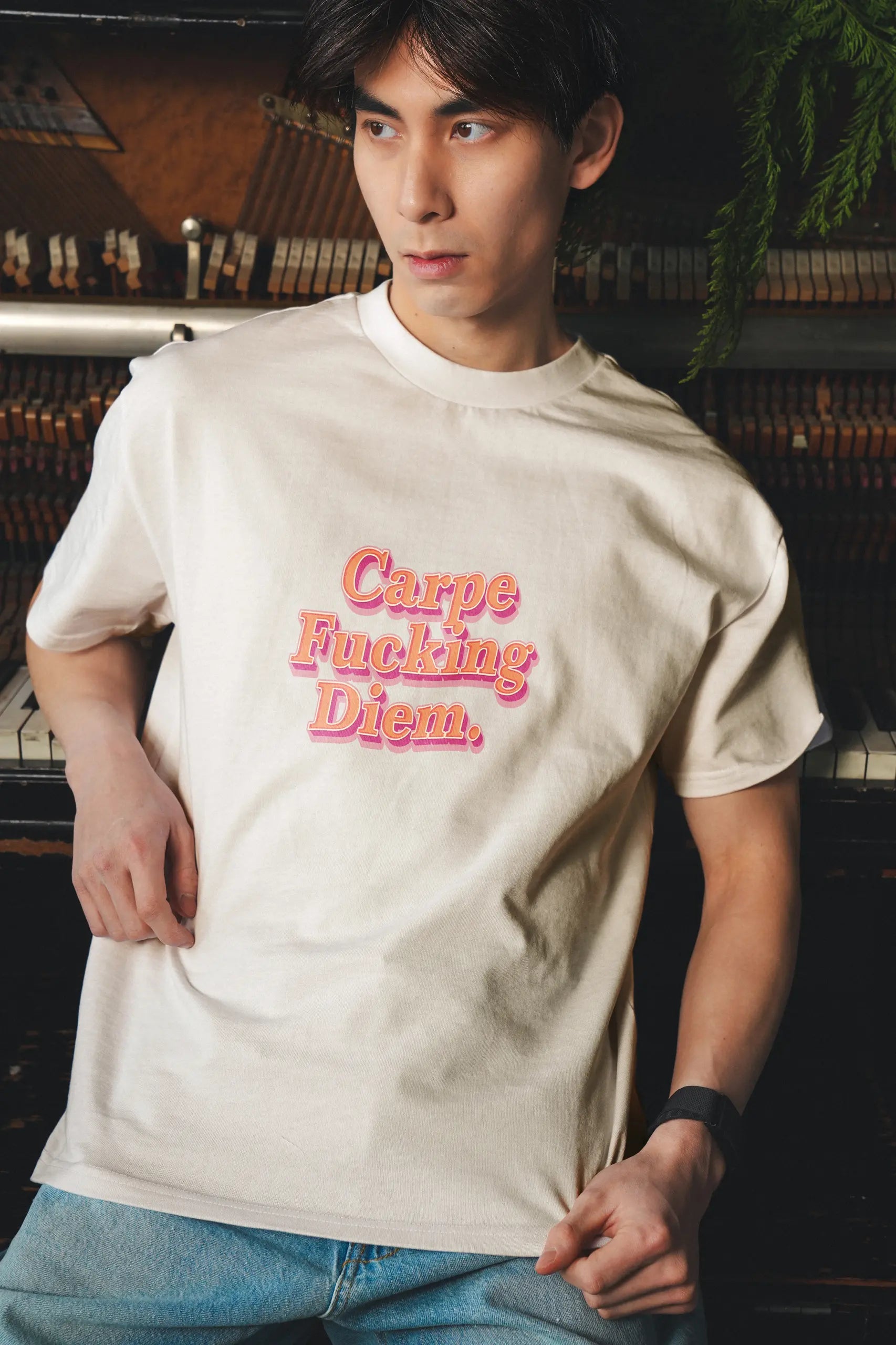 Carpe Fucking Diem! Oversized Tee