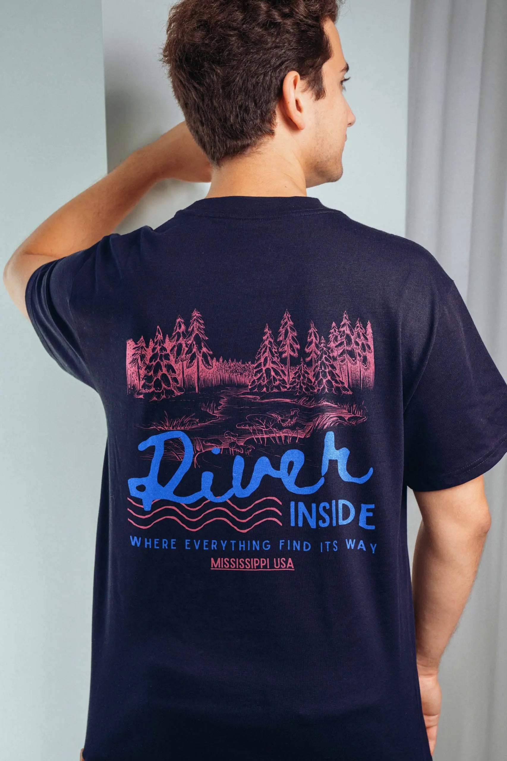 River Inside! Oversized T-Shirt