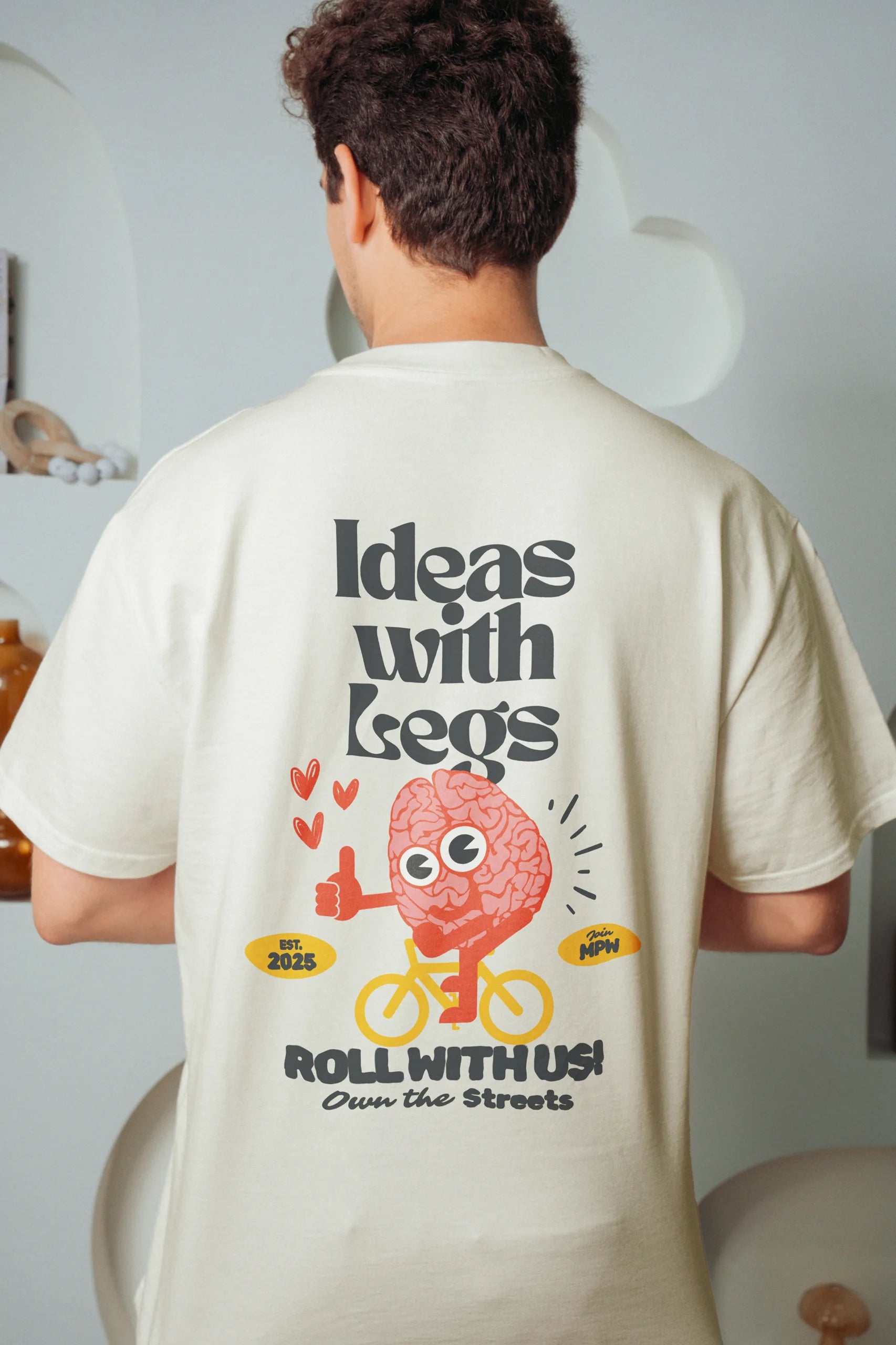 Ideas with Legs! Oversized T-Shirt