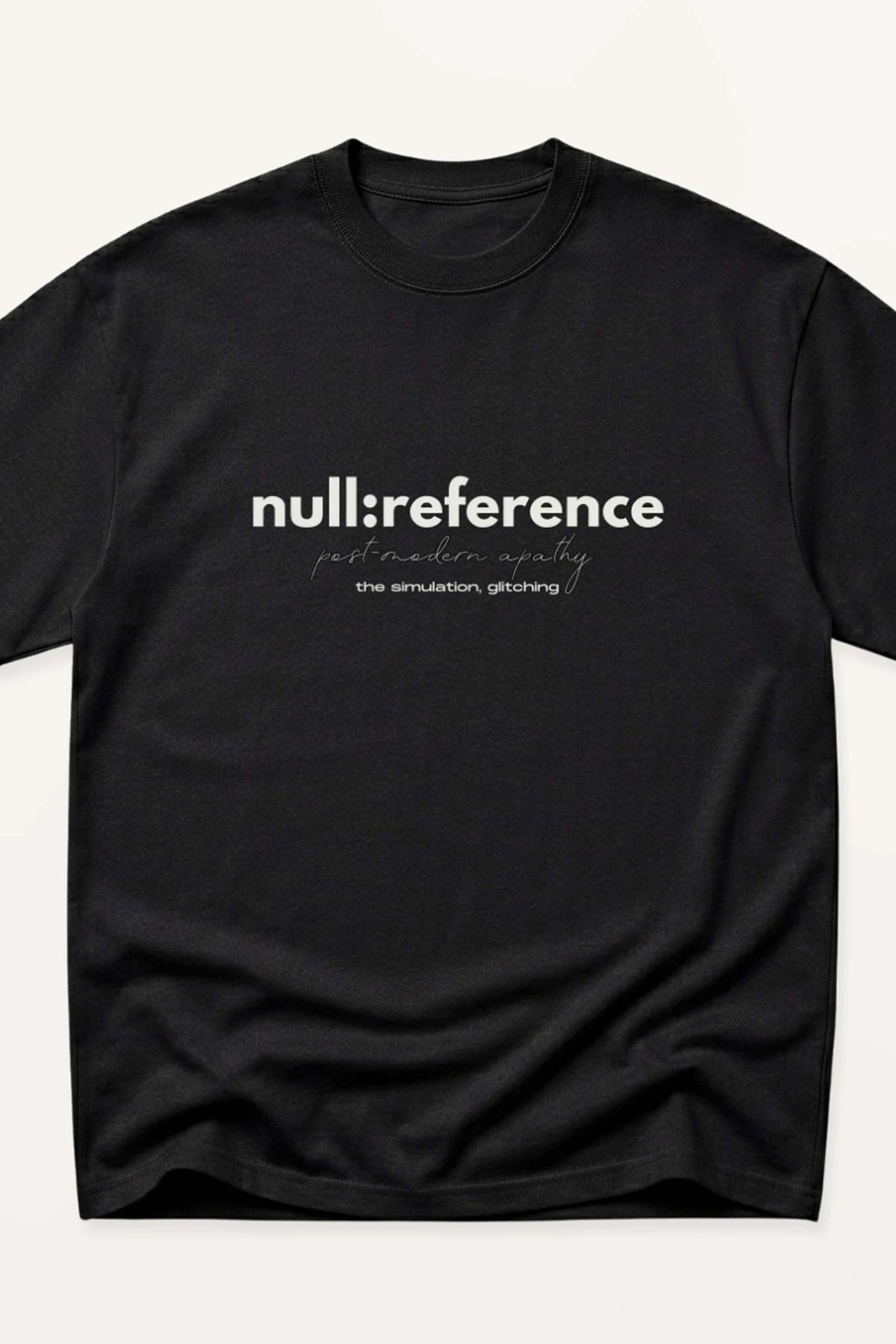 Null:Reference! Oversized Tee
