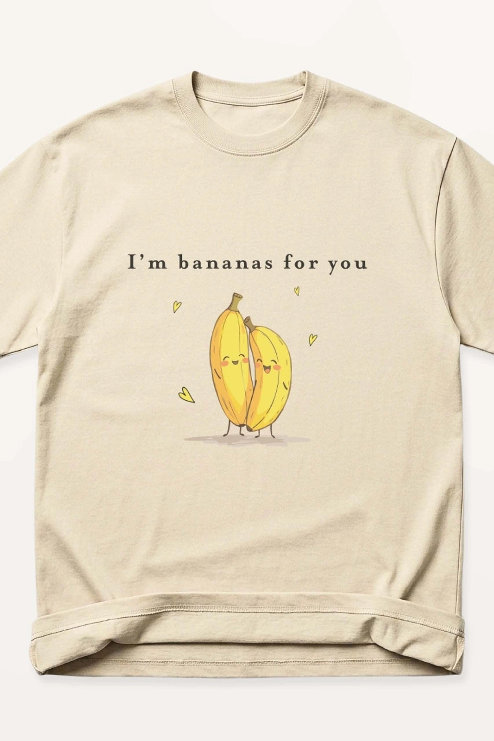 Bananas for You! Oversized T-Shirt