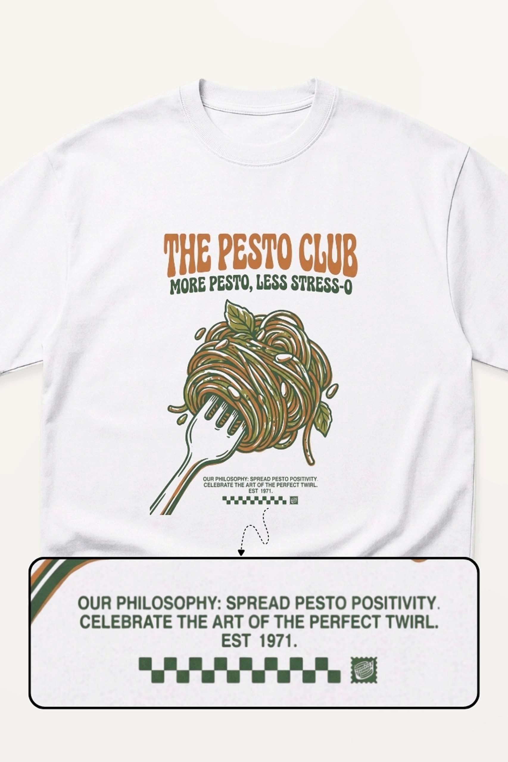 The Pesto Club! Oversized T-Shirt