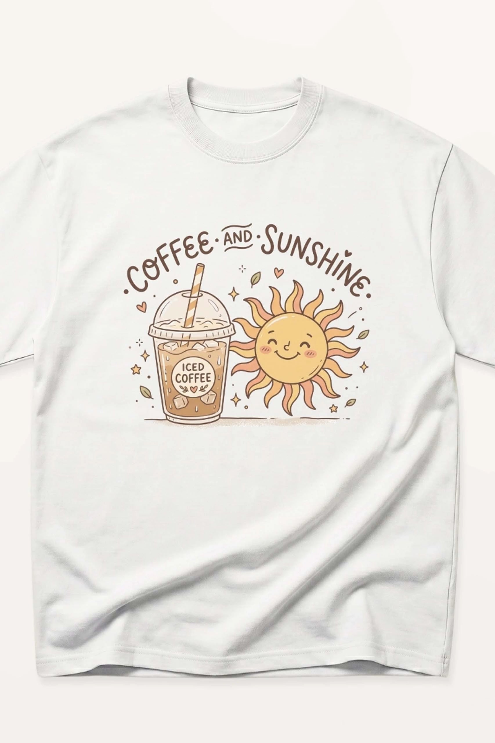 Coffee And Sunshine! Oversized T-Shirt