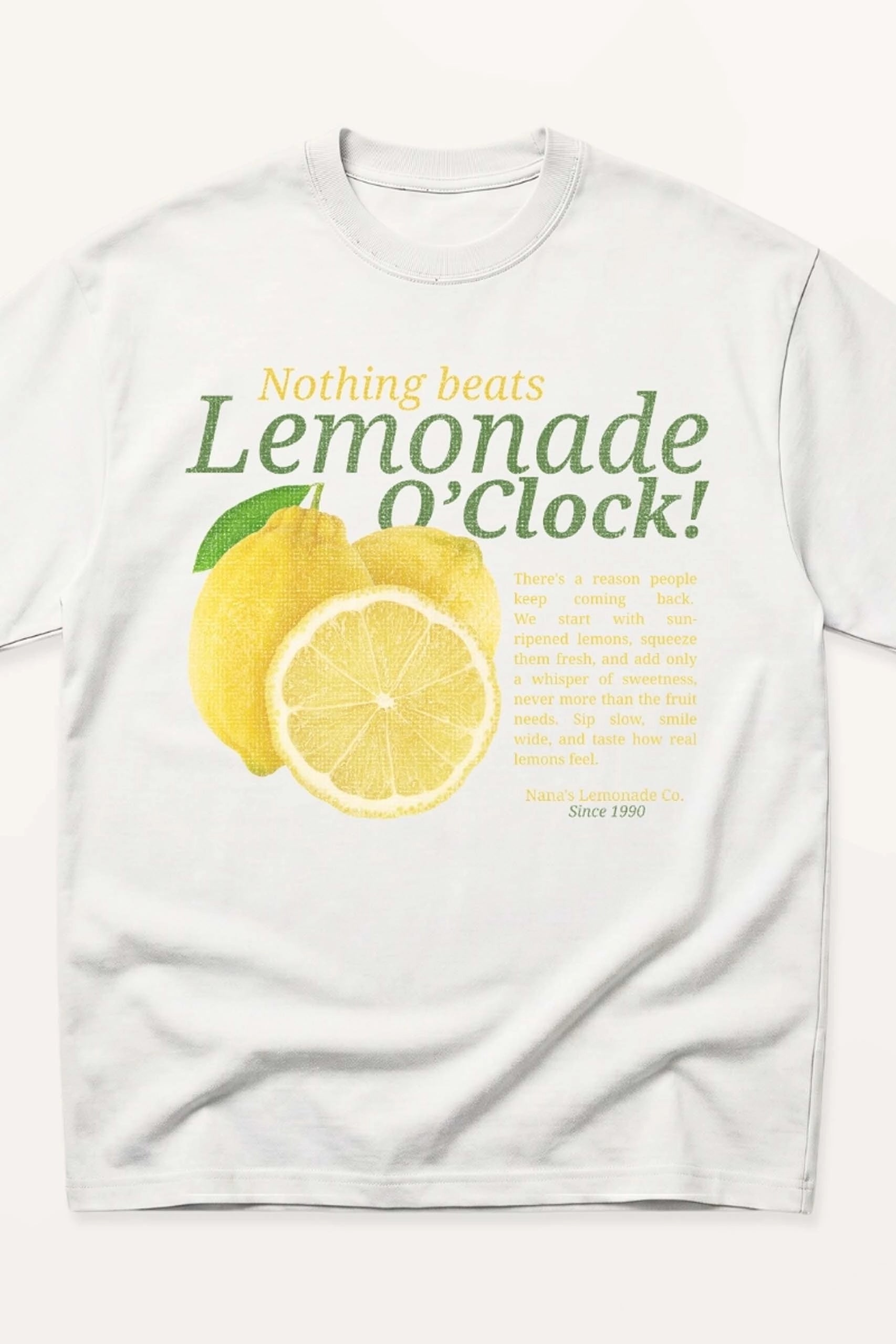 Lemonade O'Clock! Oversized T-Shirt