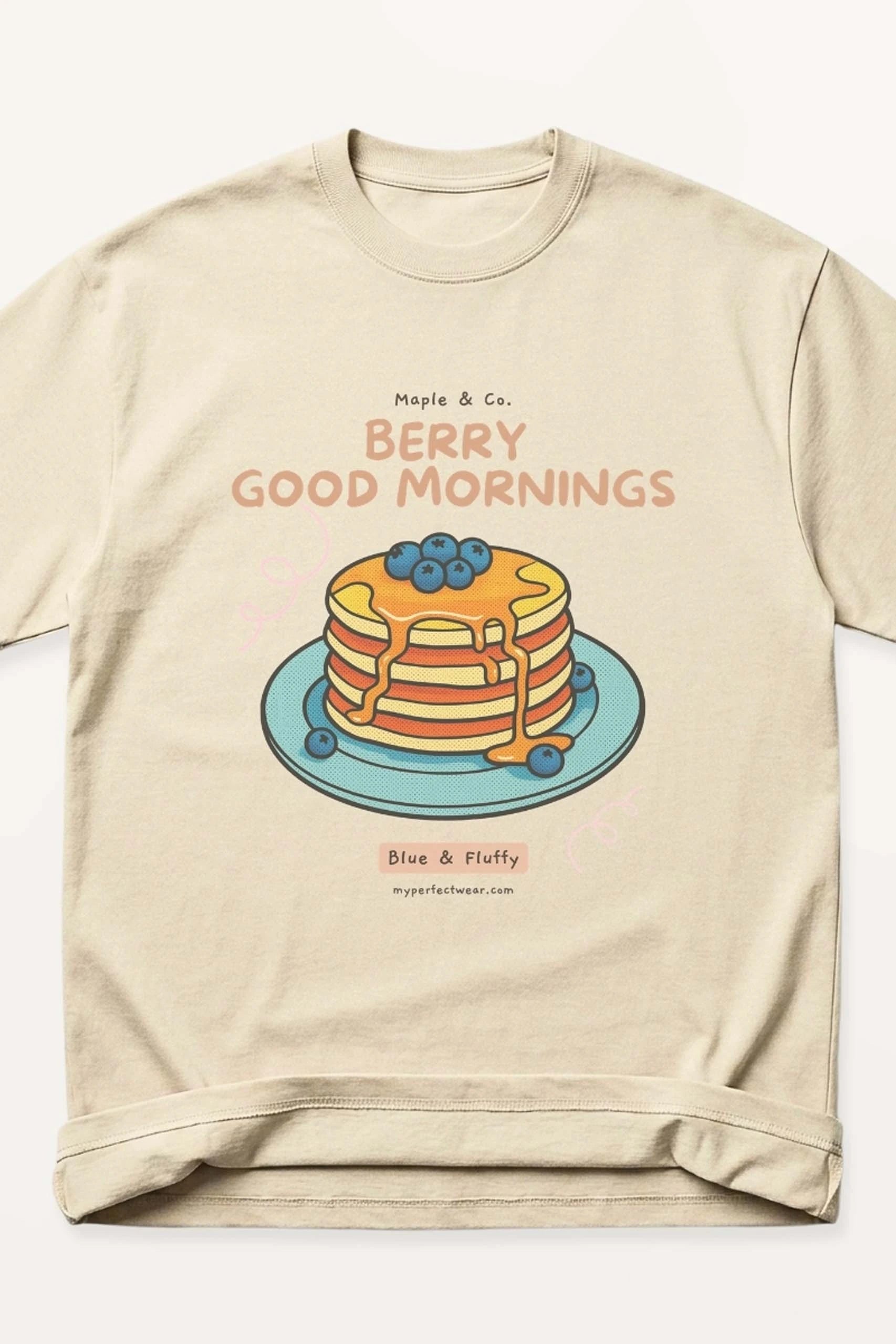 Berry Good Mornings! Oversized T-Shirt
