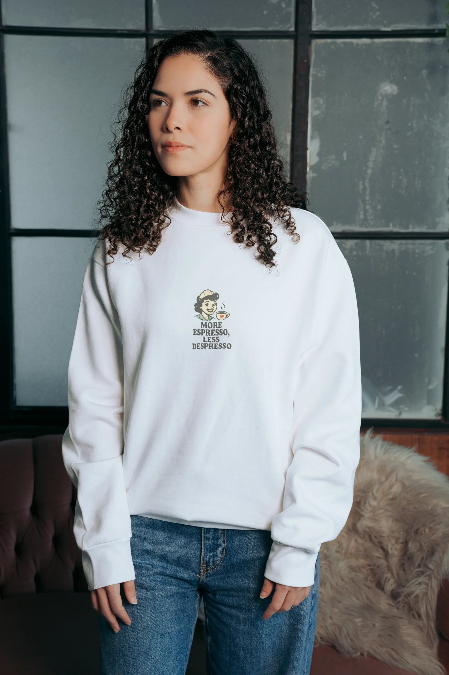 More Espresso Less Depresso! Sweatshirt