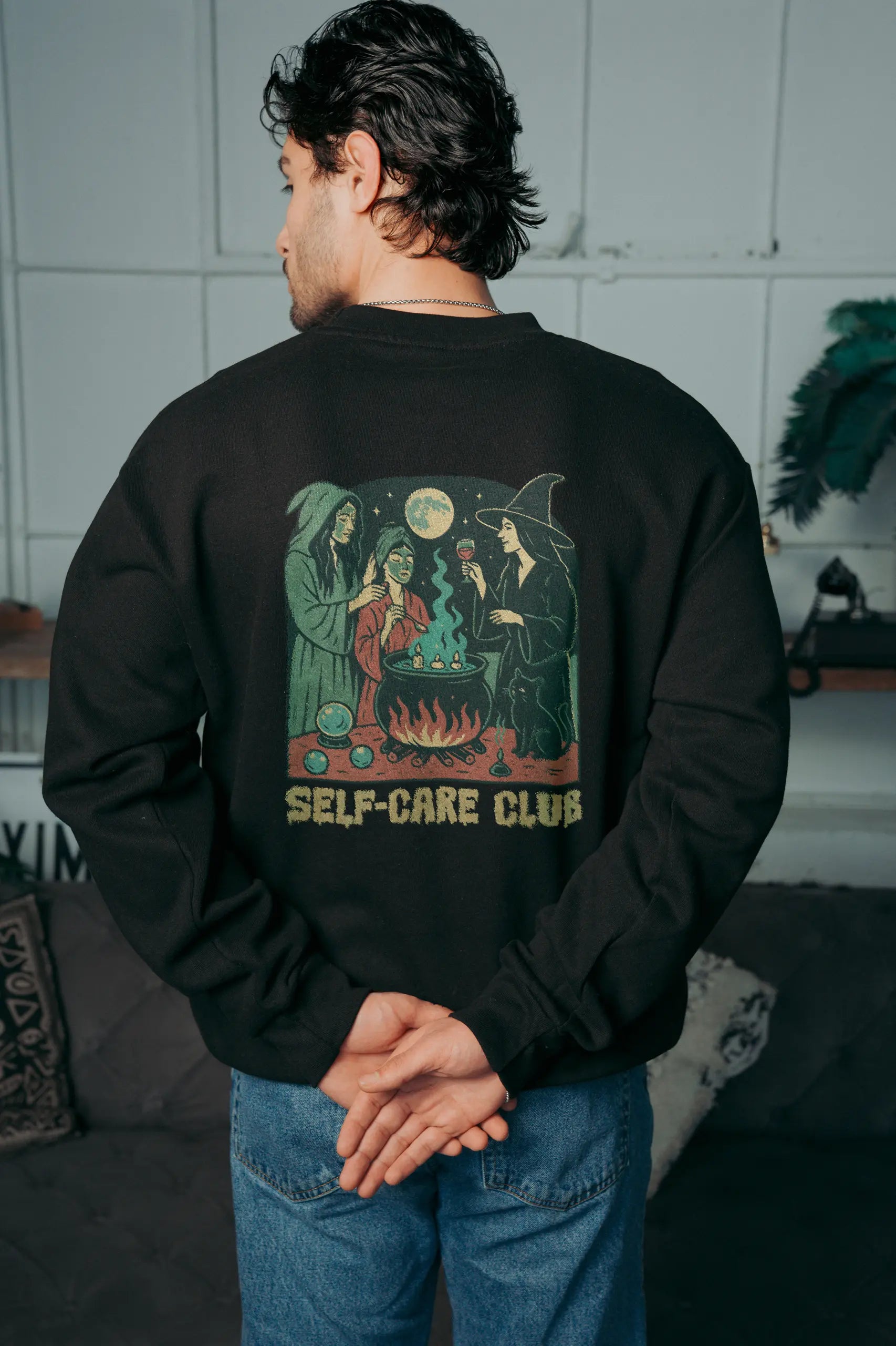 Self-Care Club! Sweatshirt