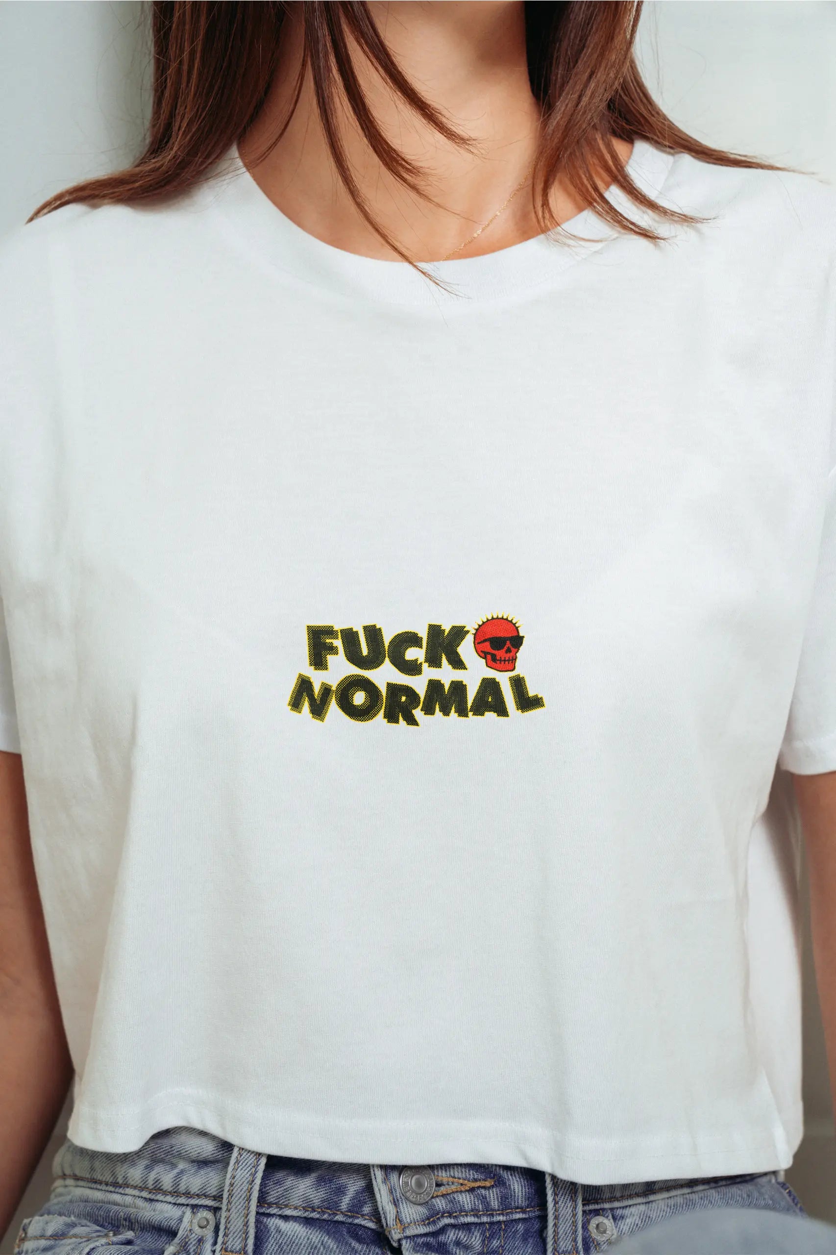 Fuck Normal! Crop Tee