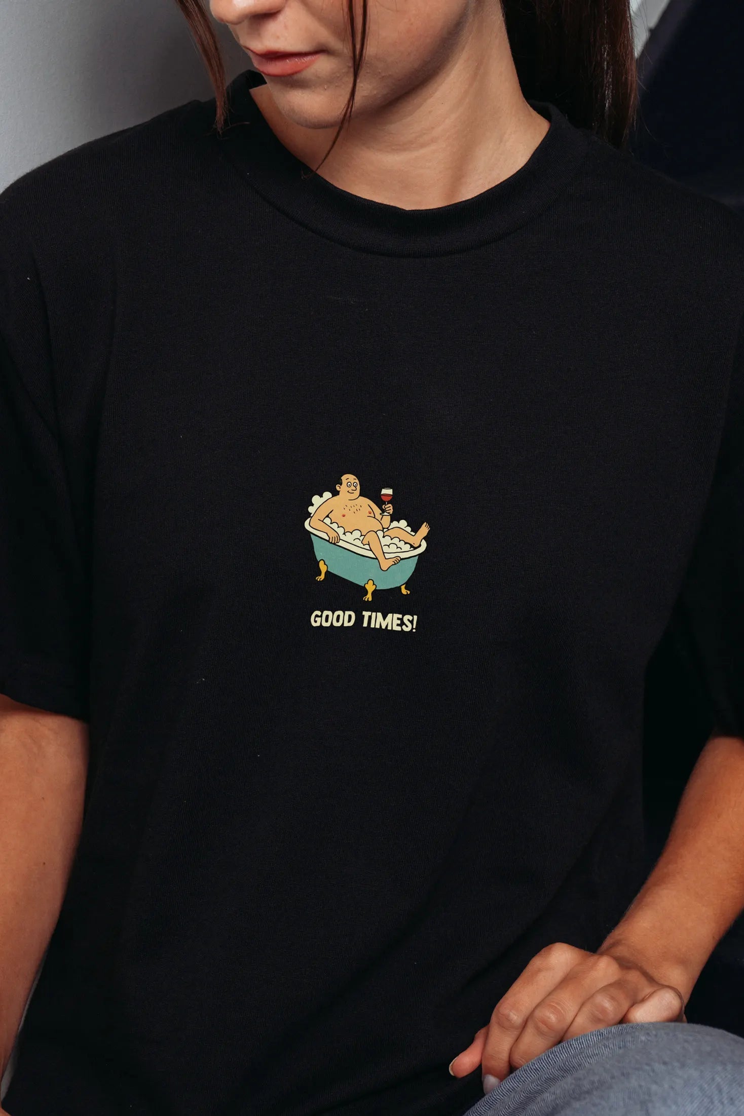 Good times! Women’s Oversized T-Shirt