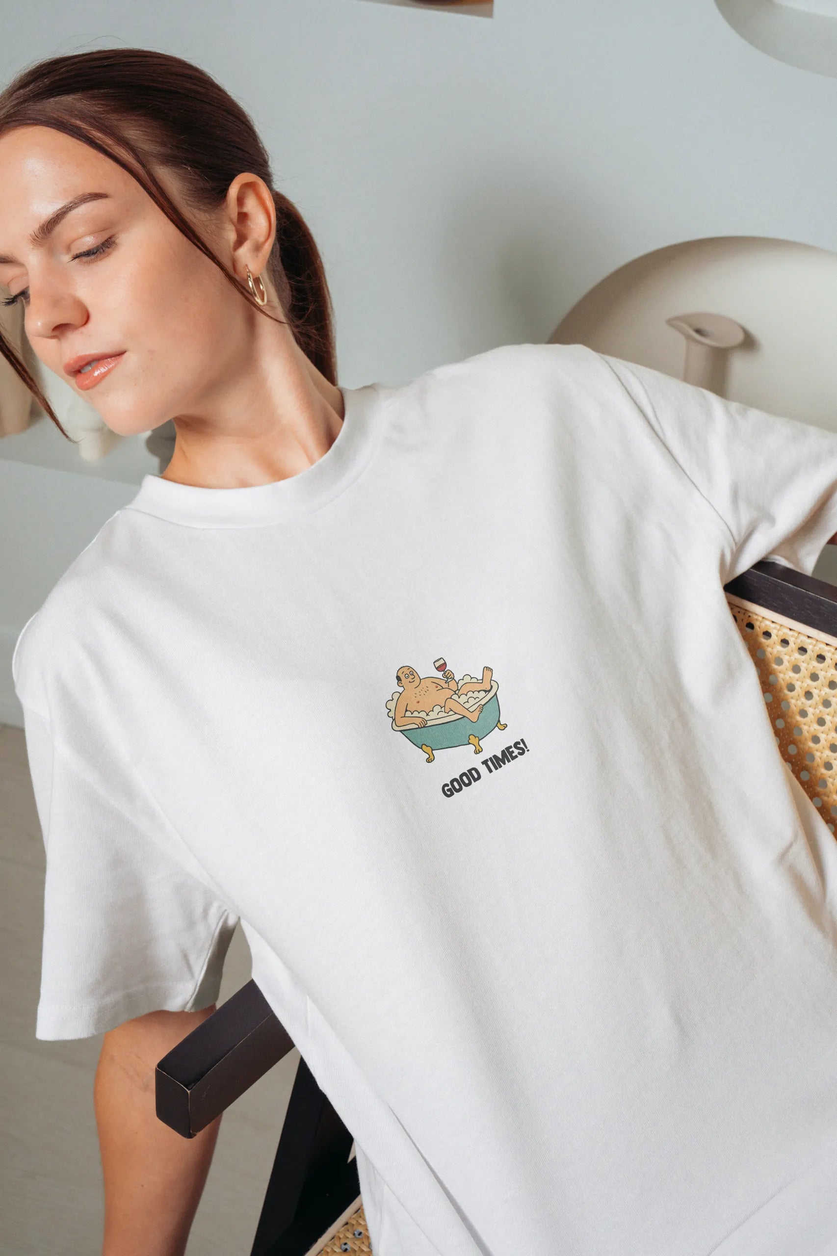 Good times! Women’s Oversized T-Shirt