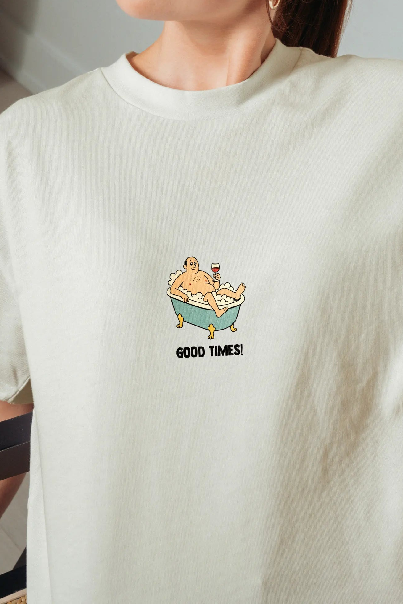Good times! Women’s Oversized T-Shirt