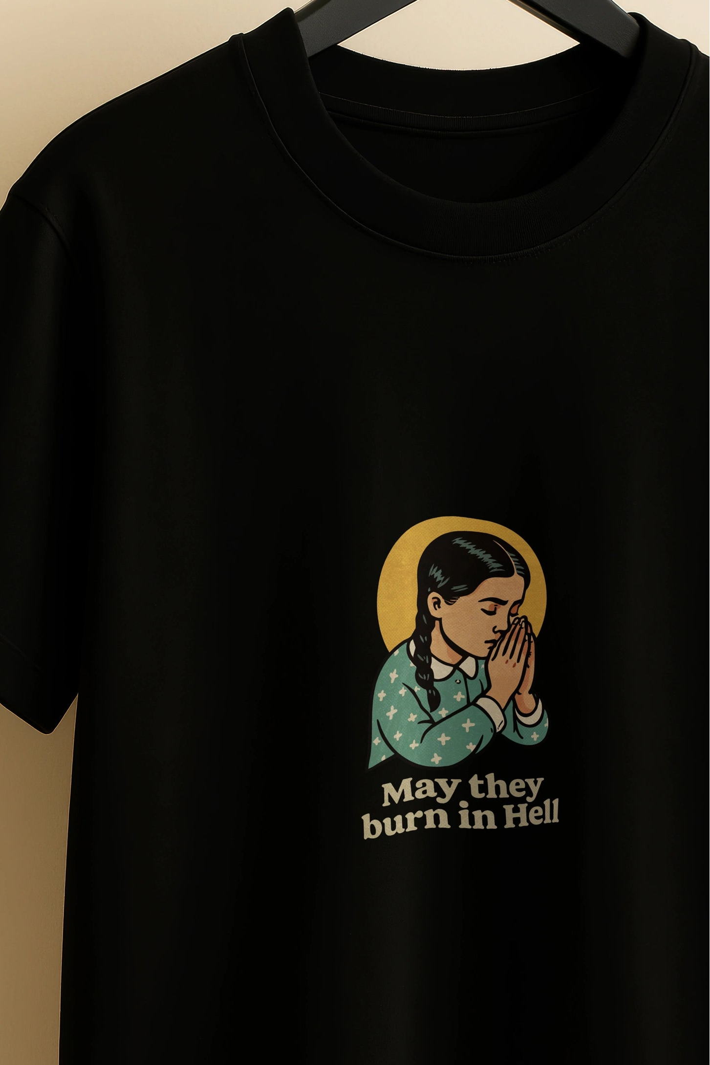 May They Burn in Hell! Women’s Oversized T-Shirt