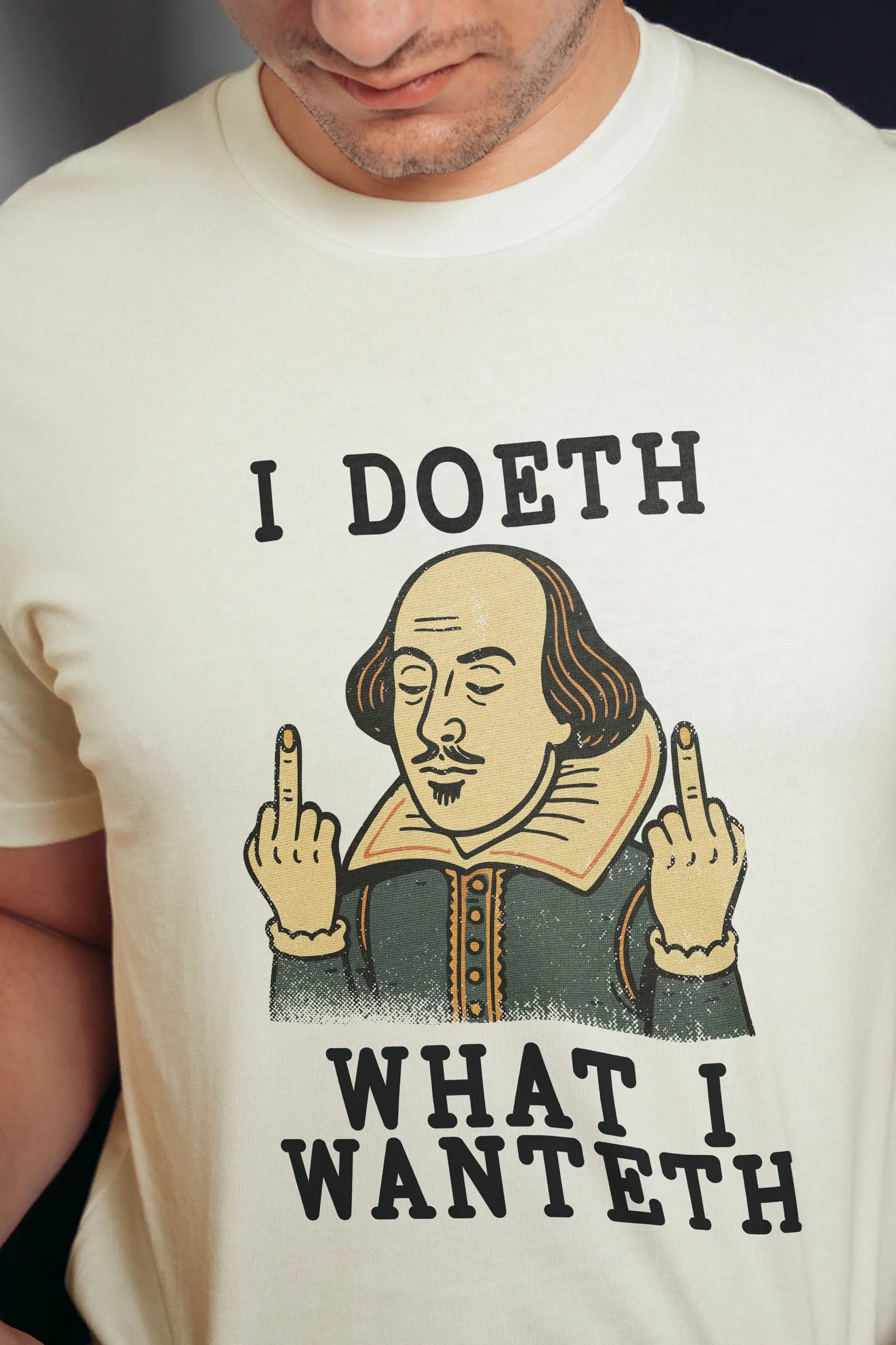 I doeth what I wanteth! Men’s T-Shirt