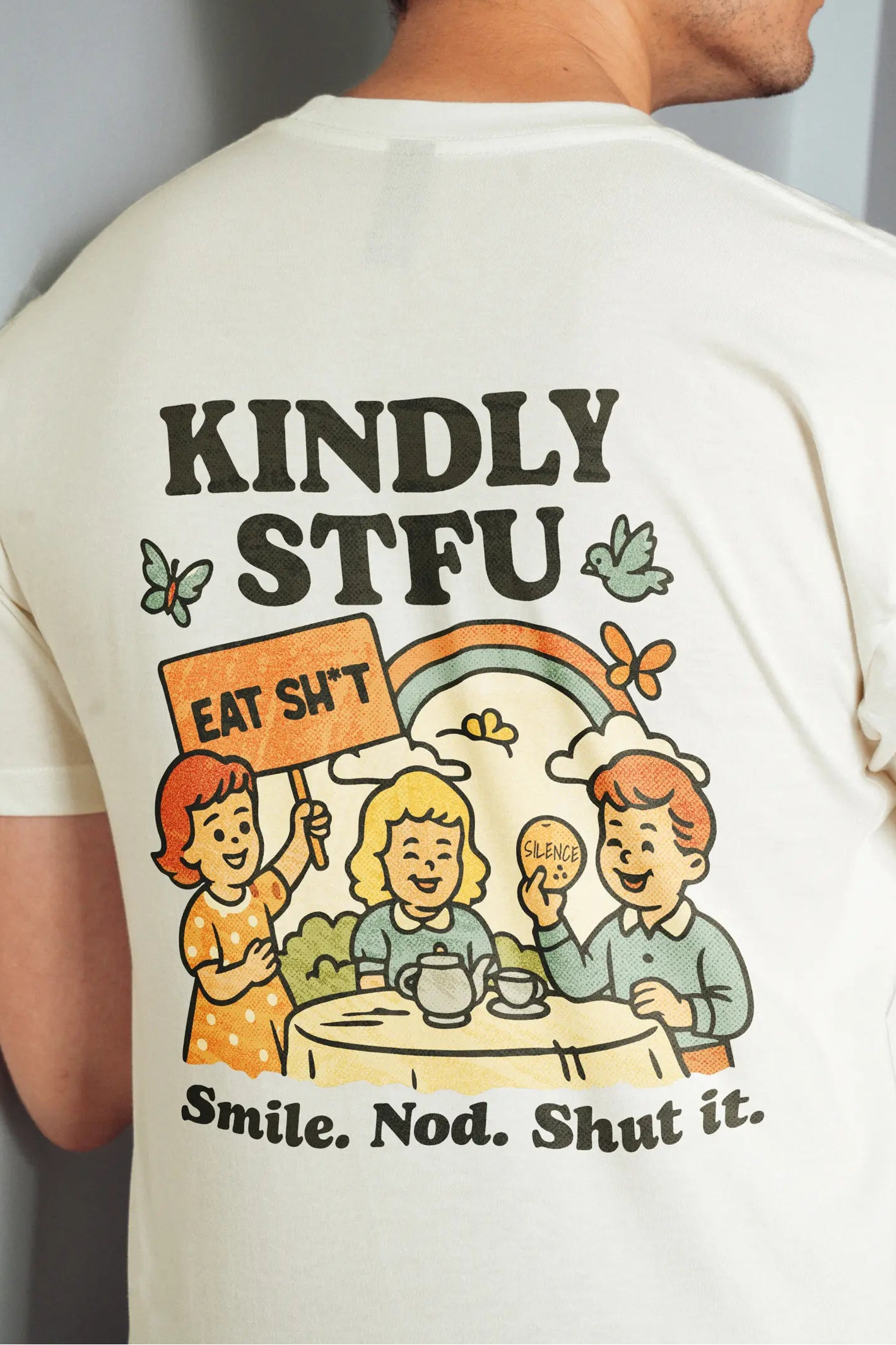 Kindly STFU Men's T-Shirt