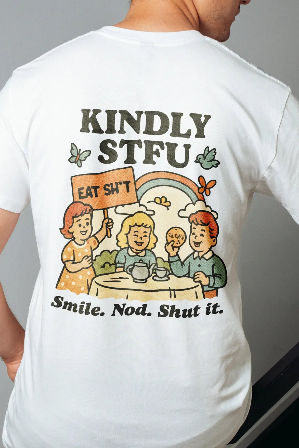 Kindly STFU Men's T-Shirt
