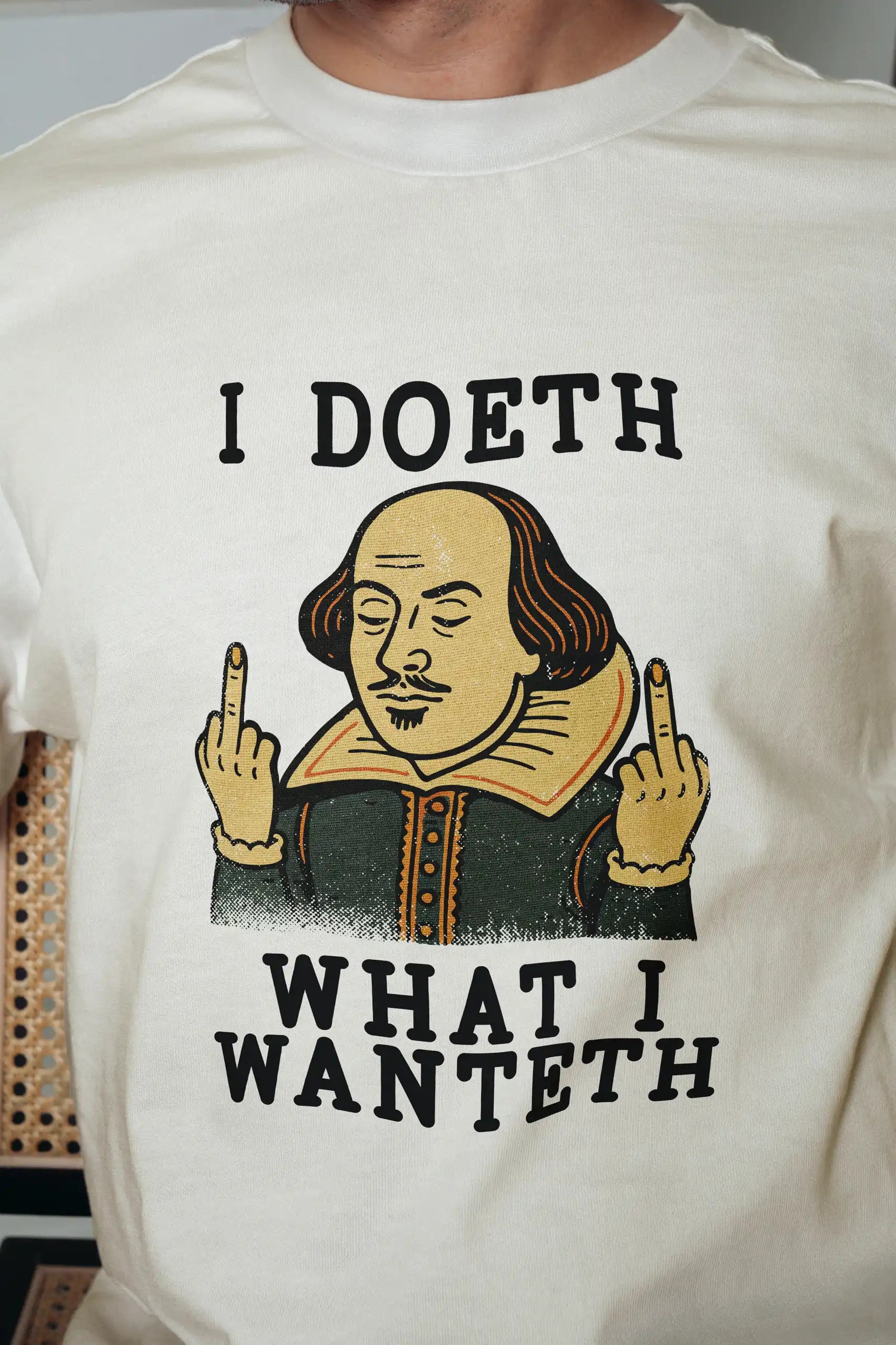 I Doeth What I Wanteth! Men's Oversized T-Shirt