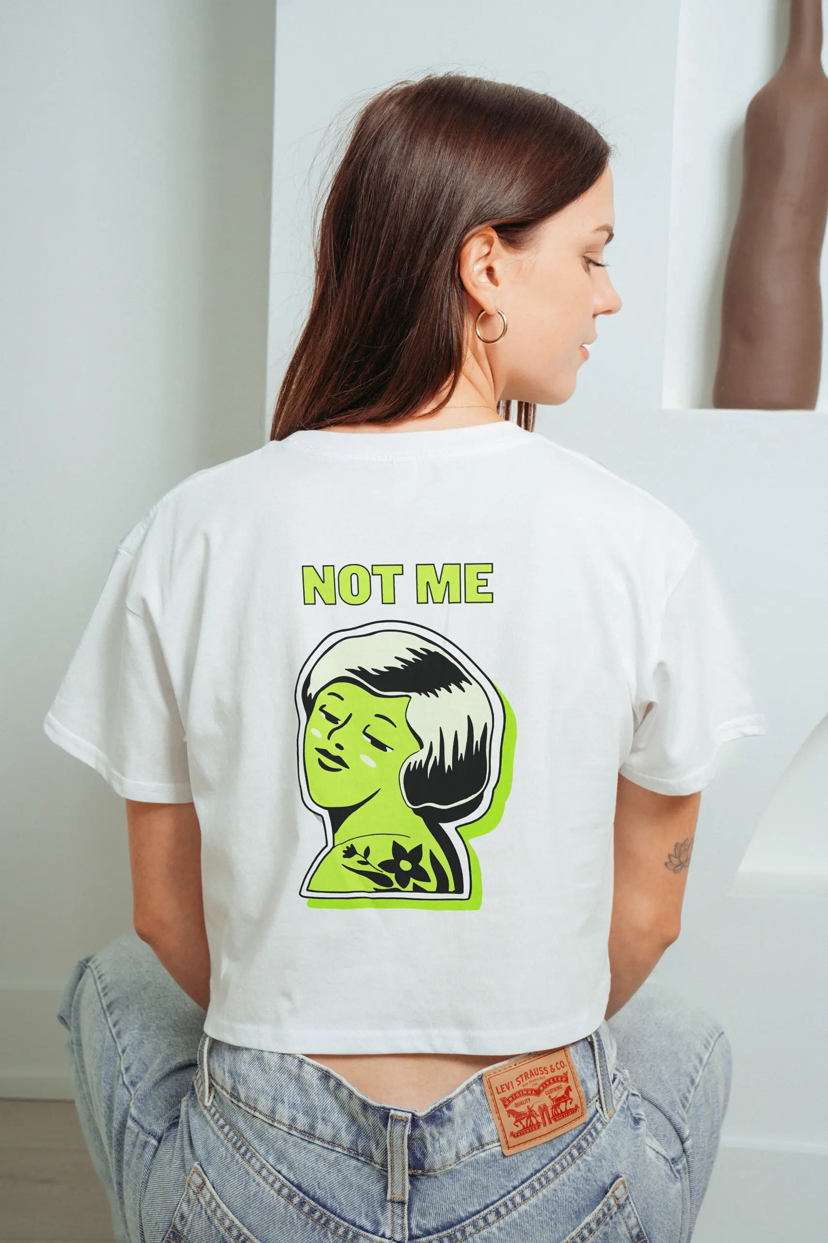 No Damns Given! Crop Tee