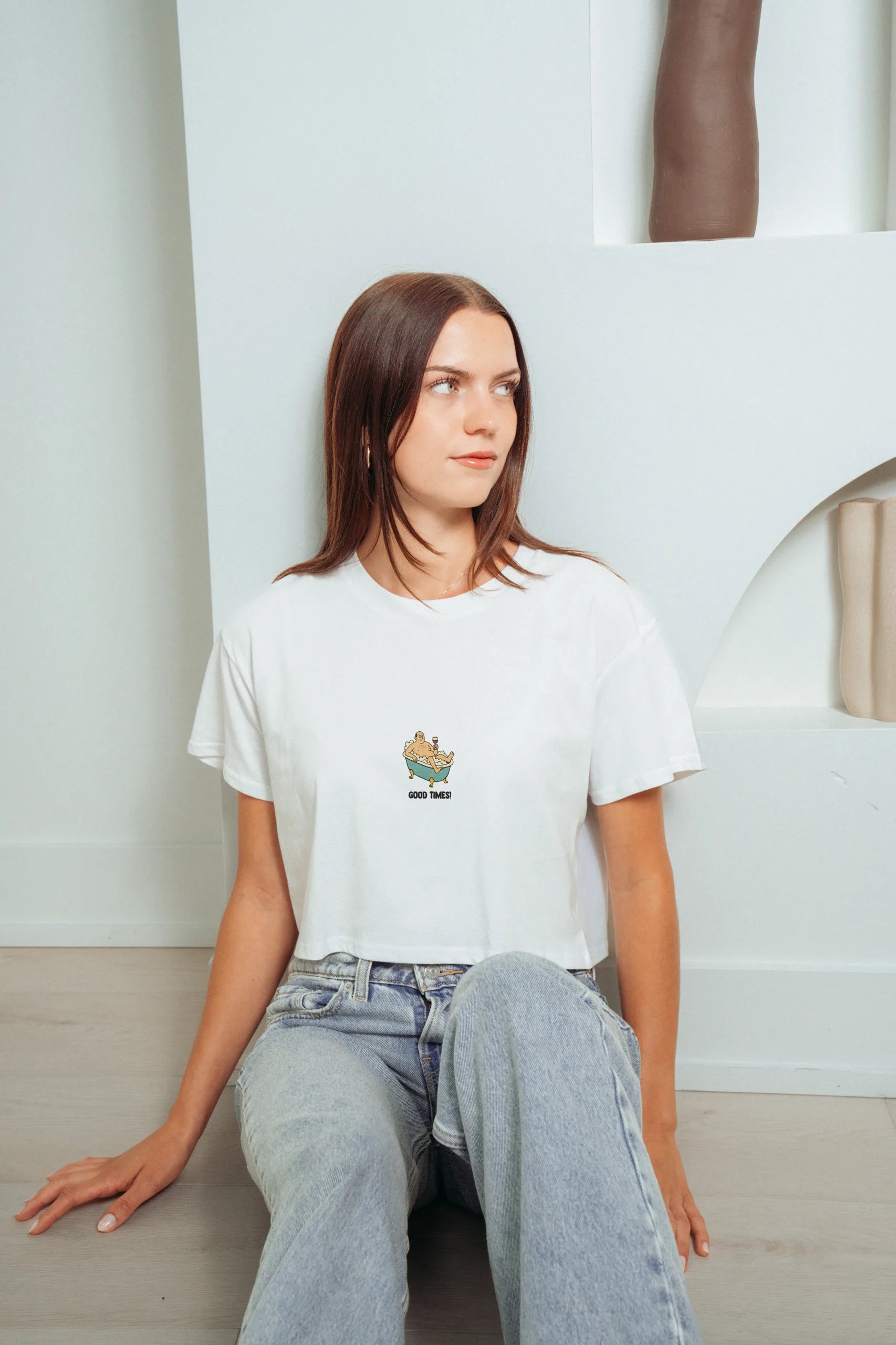 Good Times! Crop Tee