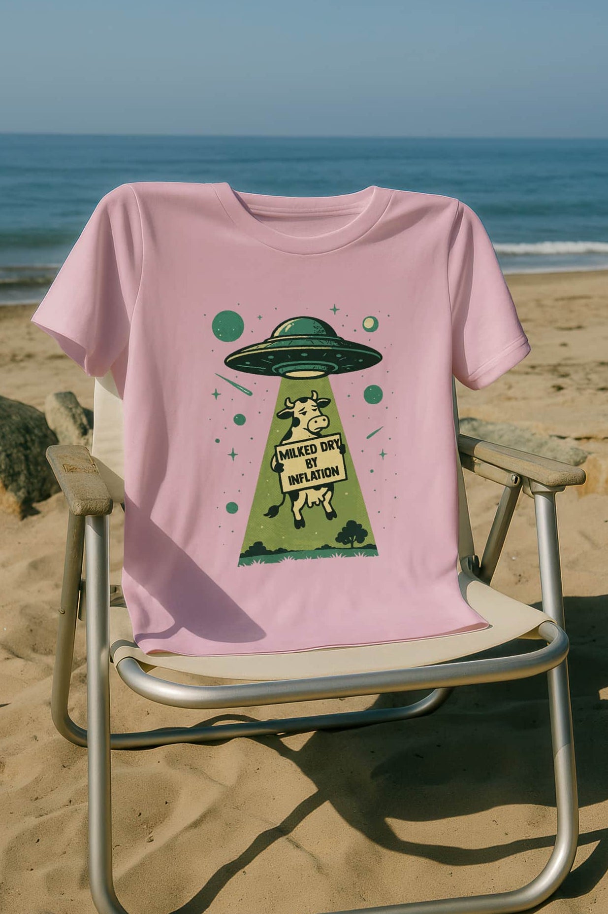 Milked Dry By Inflation! Women’s T-Shirt