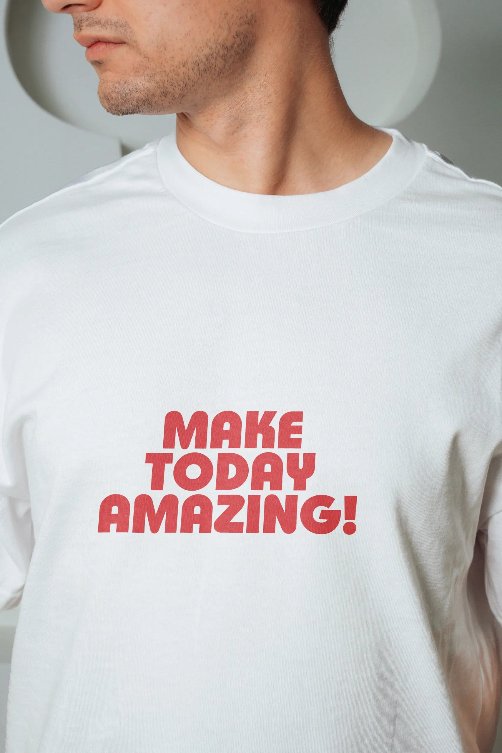 Make Today Amazing! Men's Oversized T-Shirt