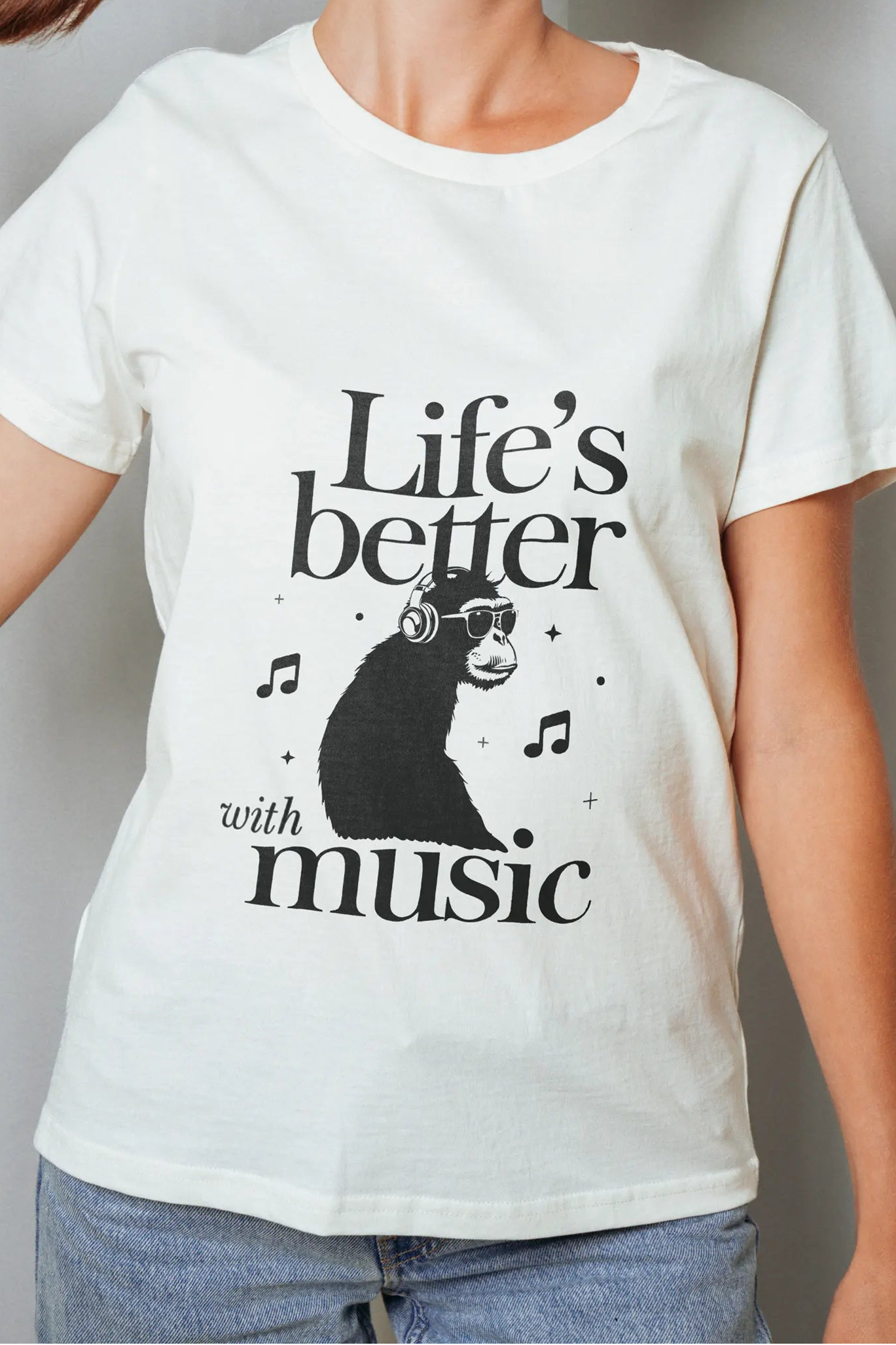 Life's Better with Music! Women’s T-Shirt
