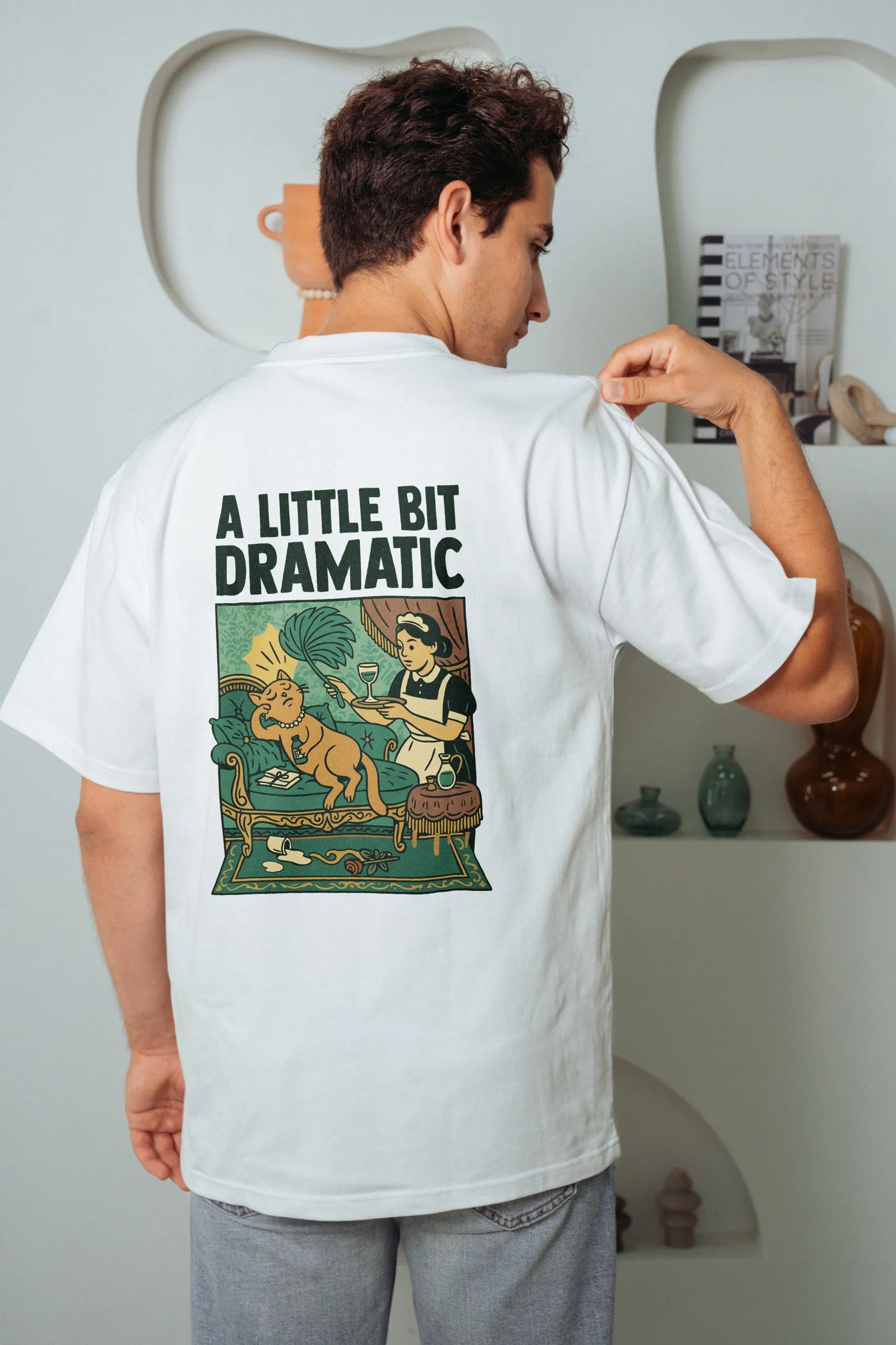 A Little Bit Dramatic! Oversized T-Shirt