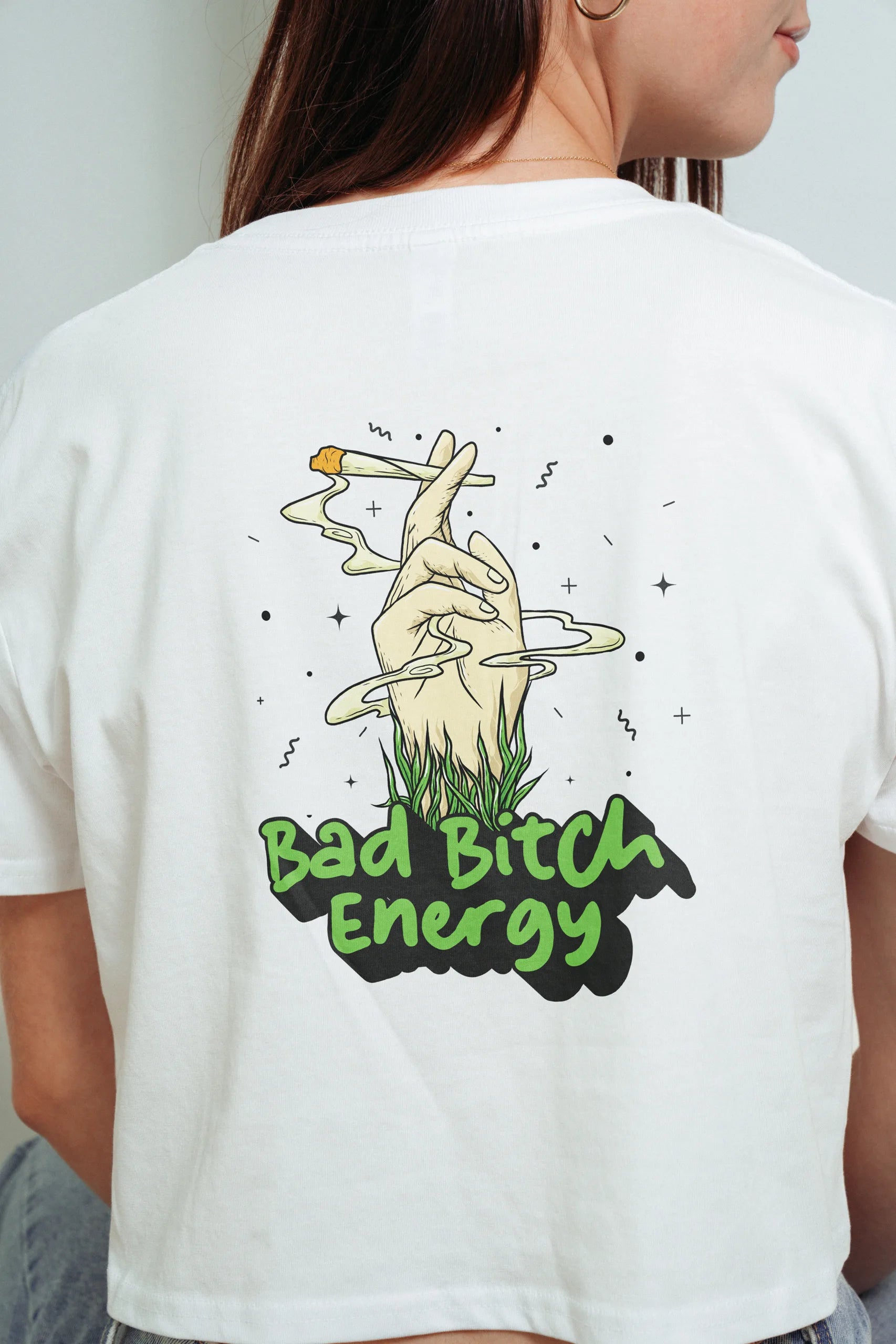 Bad Bitch Energy! Crop Tee
