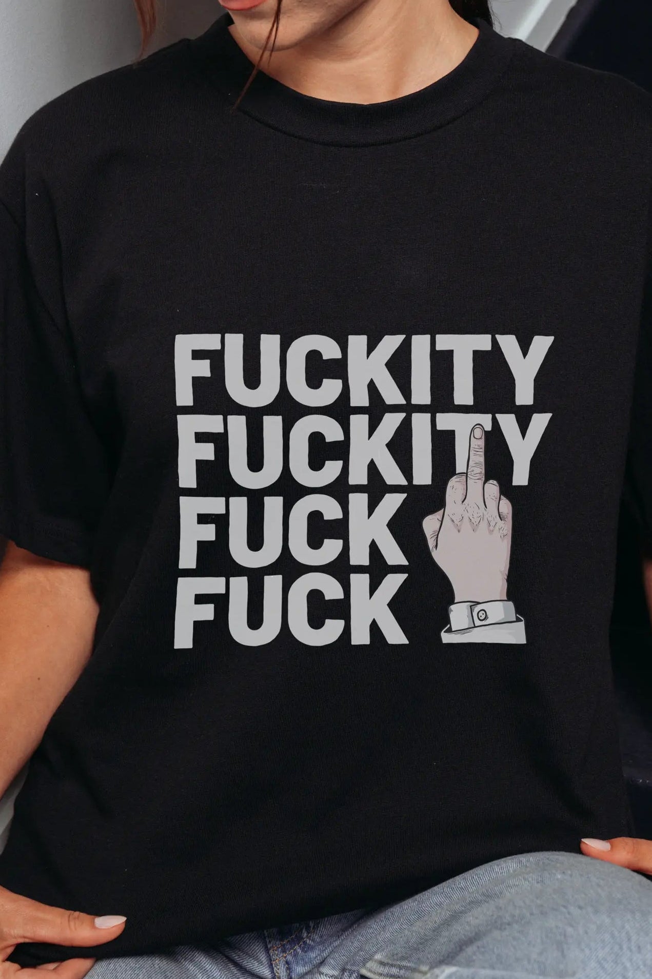 Fuckity Fuck! Women's Oversized T-Shirt