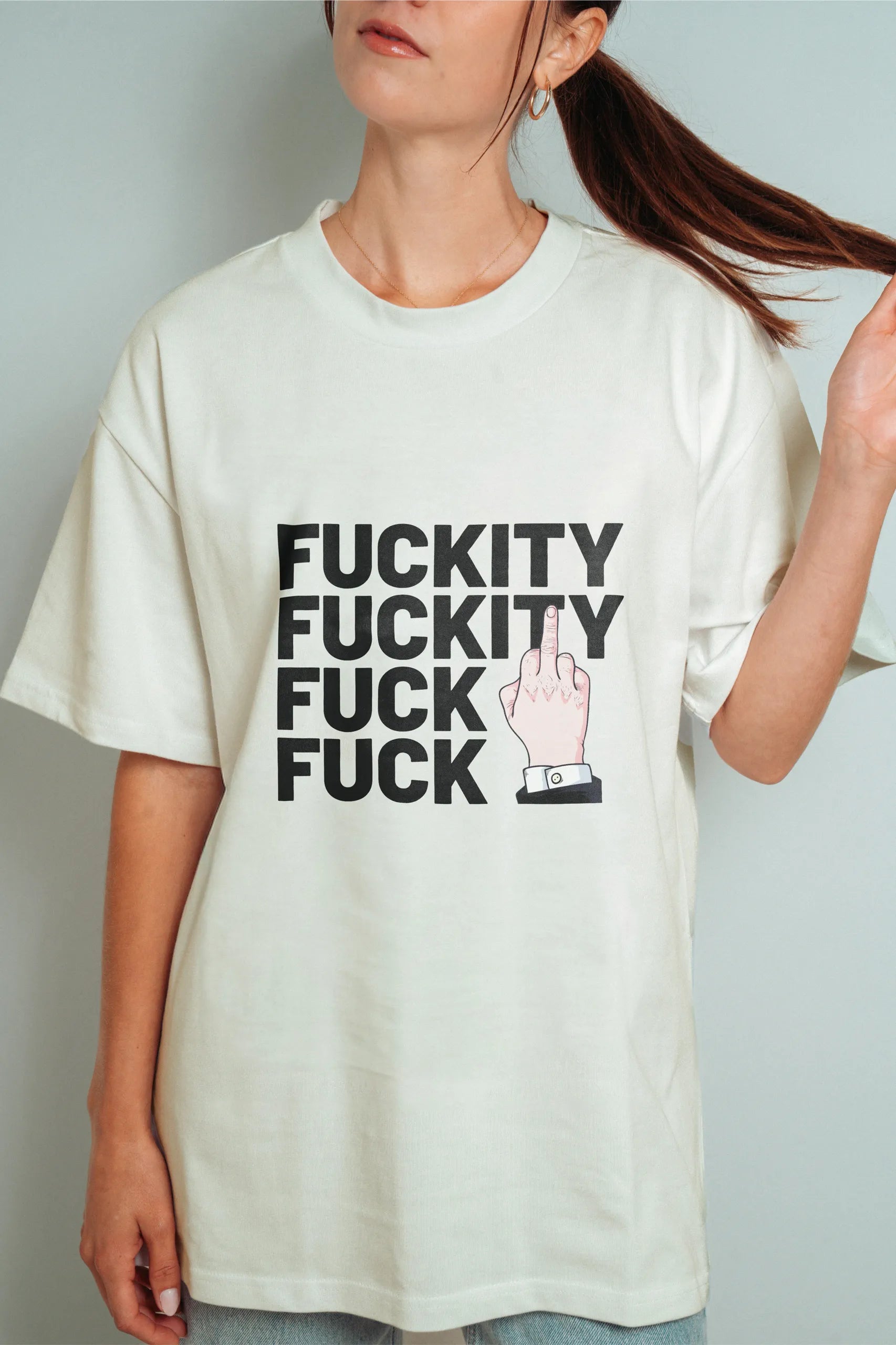 Fuckity Fuck! Oversized T-Shirt