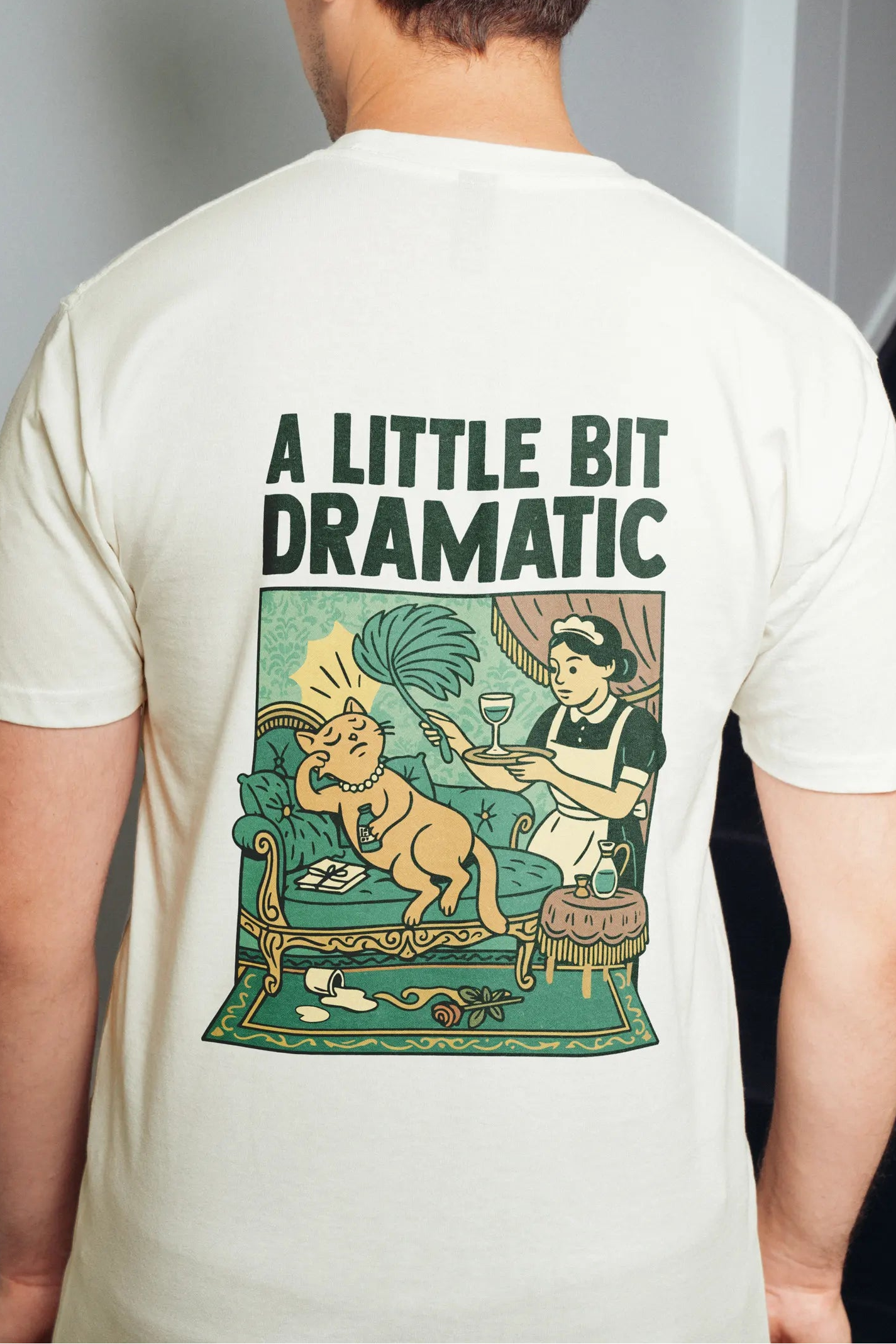 A Little Bit Dramatic! Men's T-Shirt