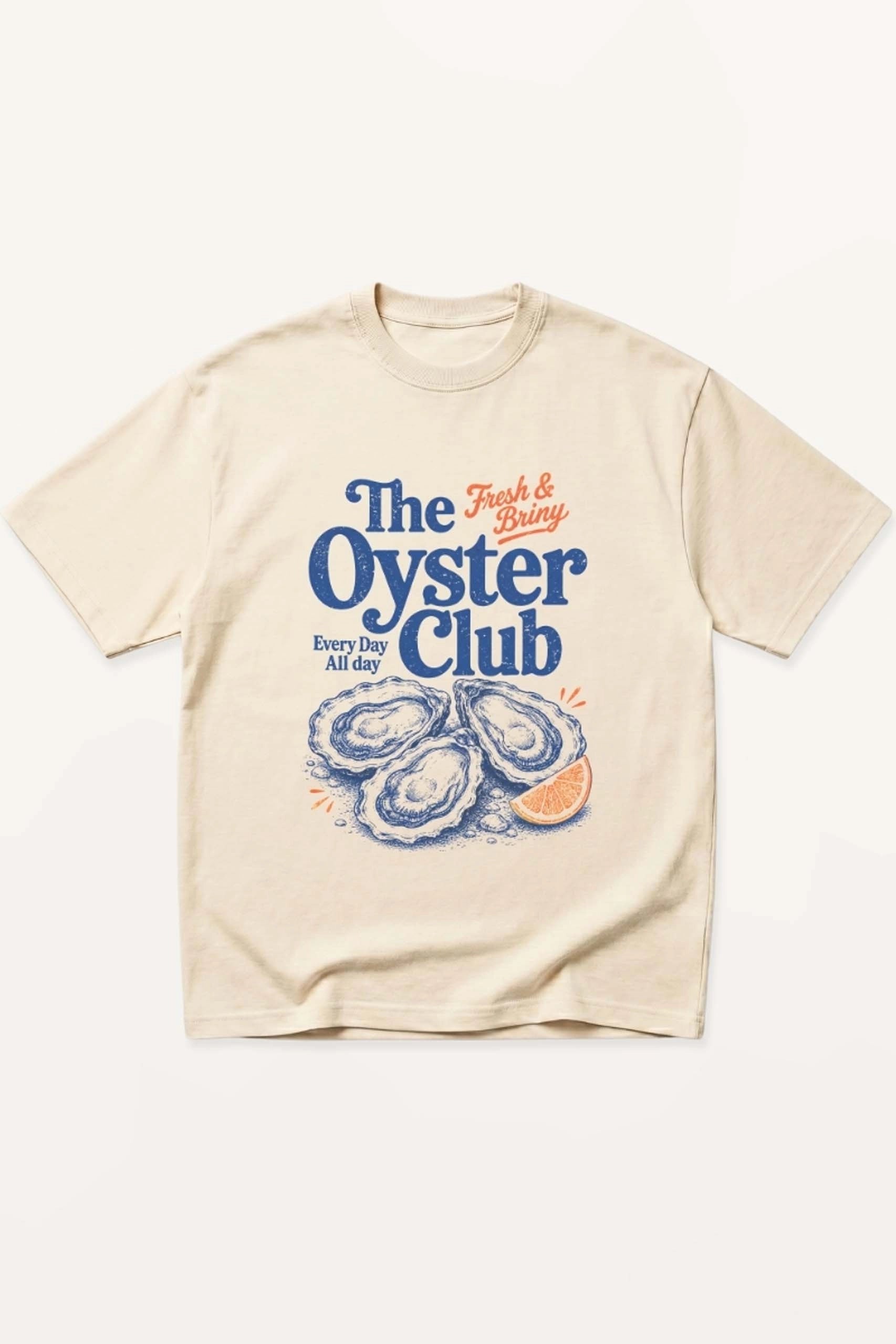 Oyster Club! Oversized T-Shirt