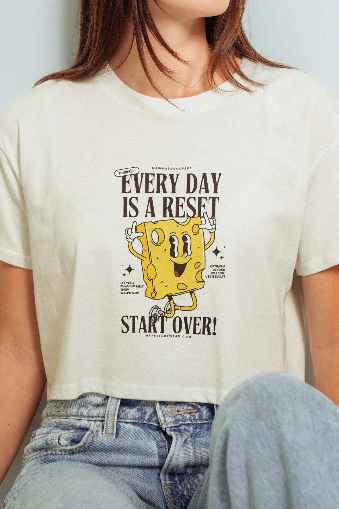Start Over! Crop Tee