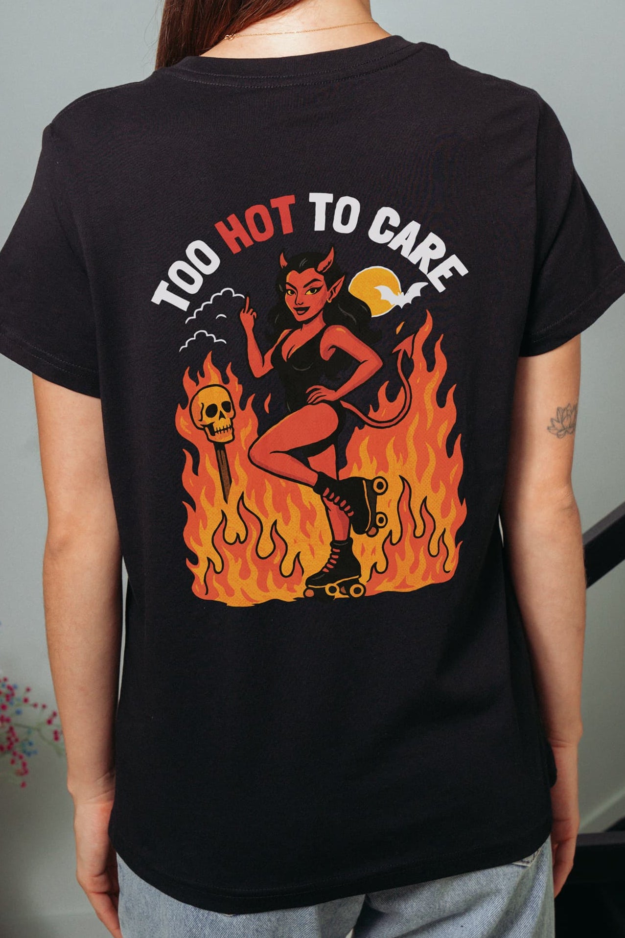 Too Hot to Care! Women’s T-Shirt