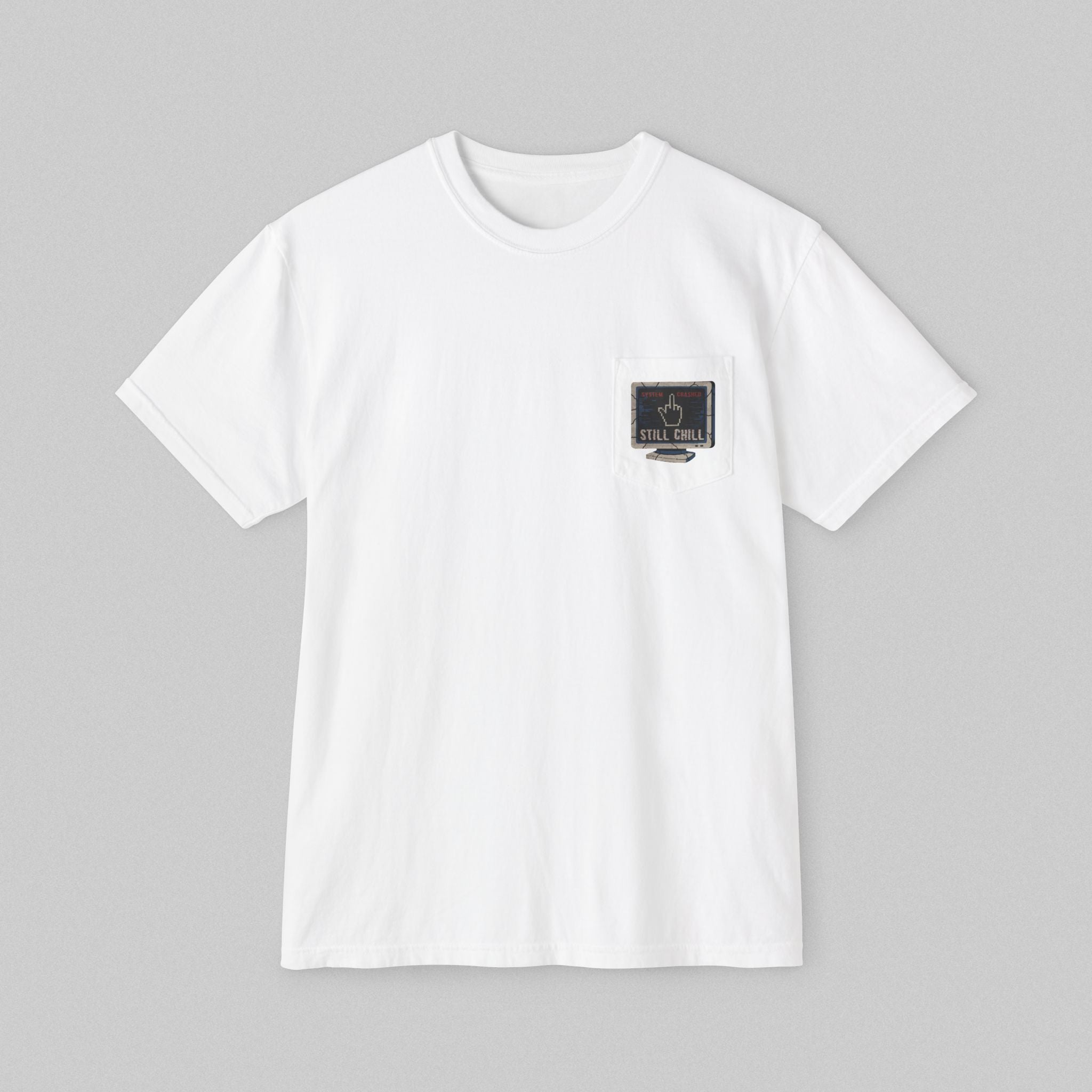 404 Fuck Not Found! Pocket T-Shirt