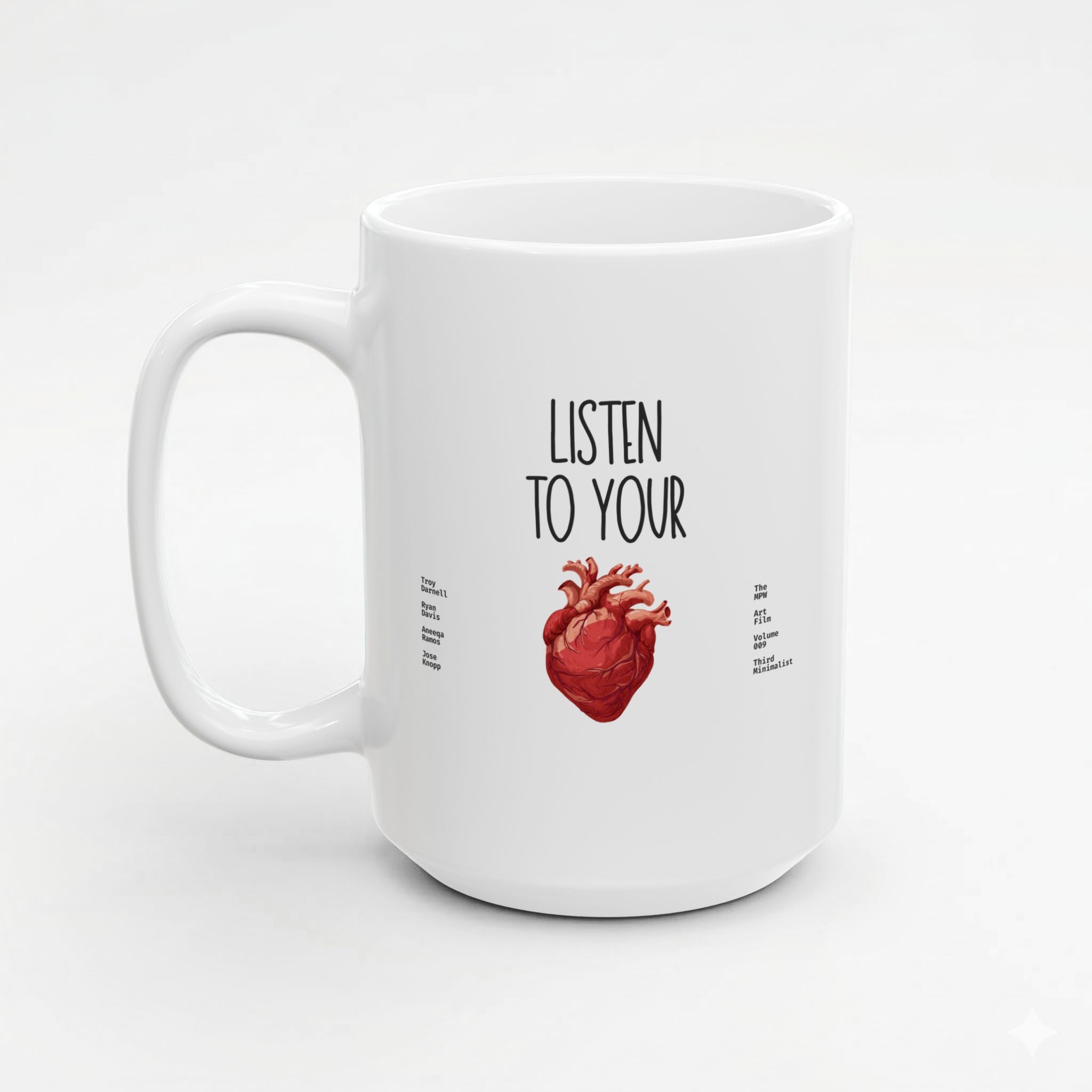 Listen To Your Heart! Mug
