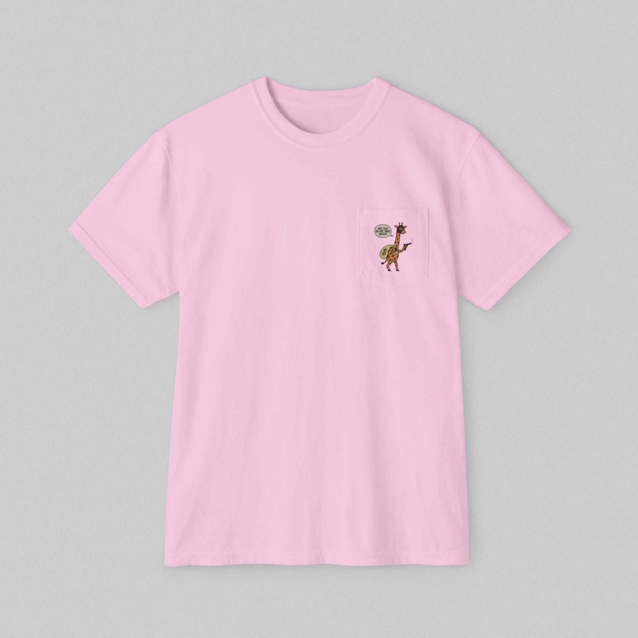 Get Out Of My Way Bitch! Women's Pocket T-Shirt