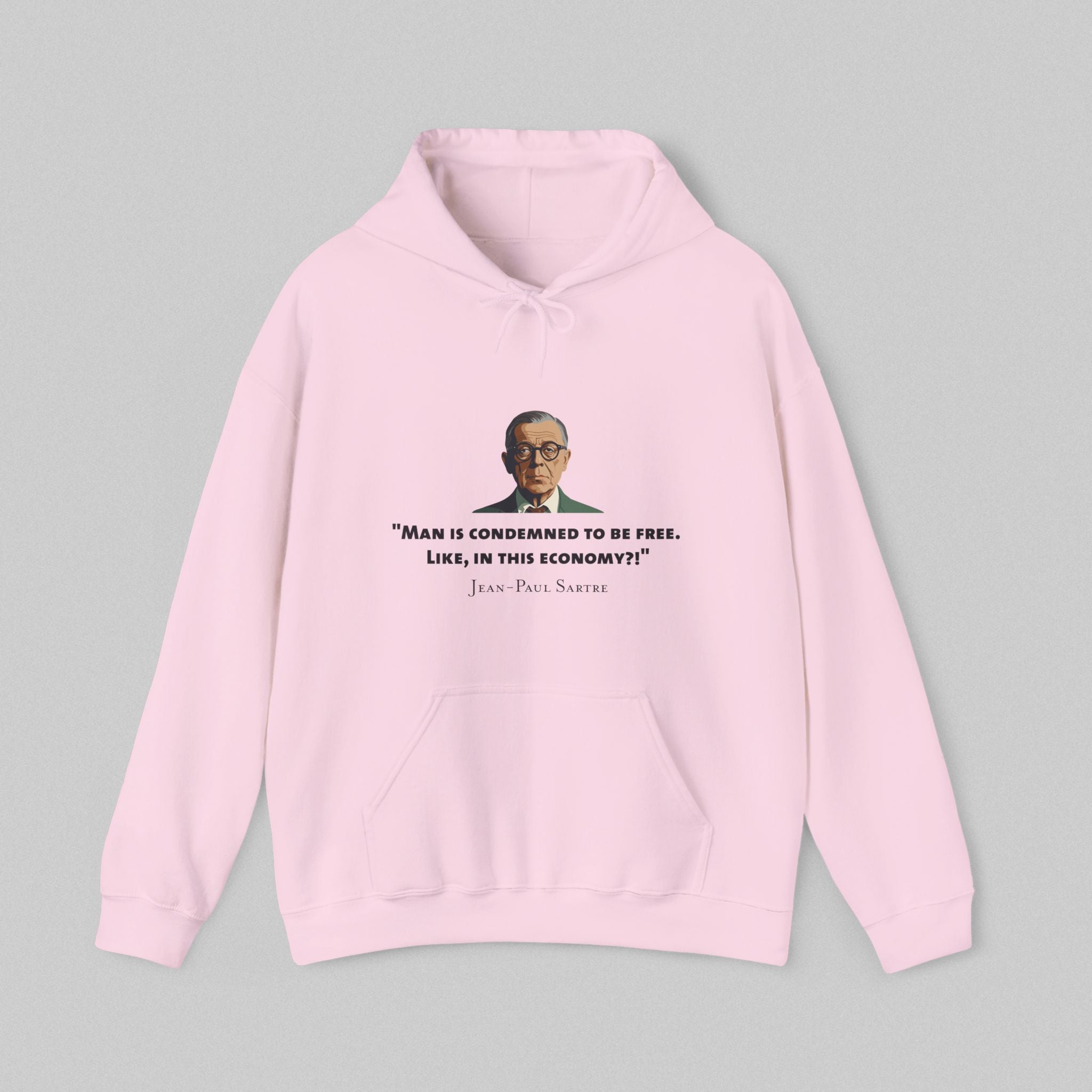 Man condemned - Sartre Women's Hoodie