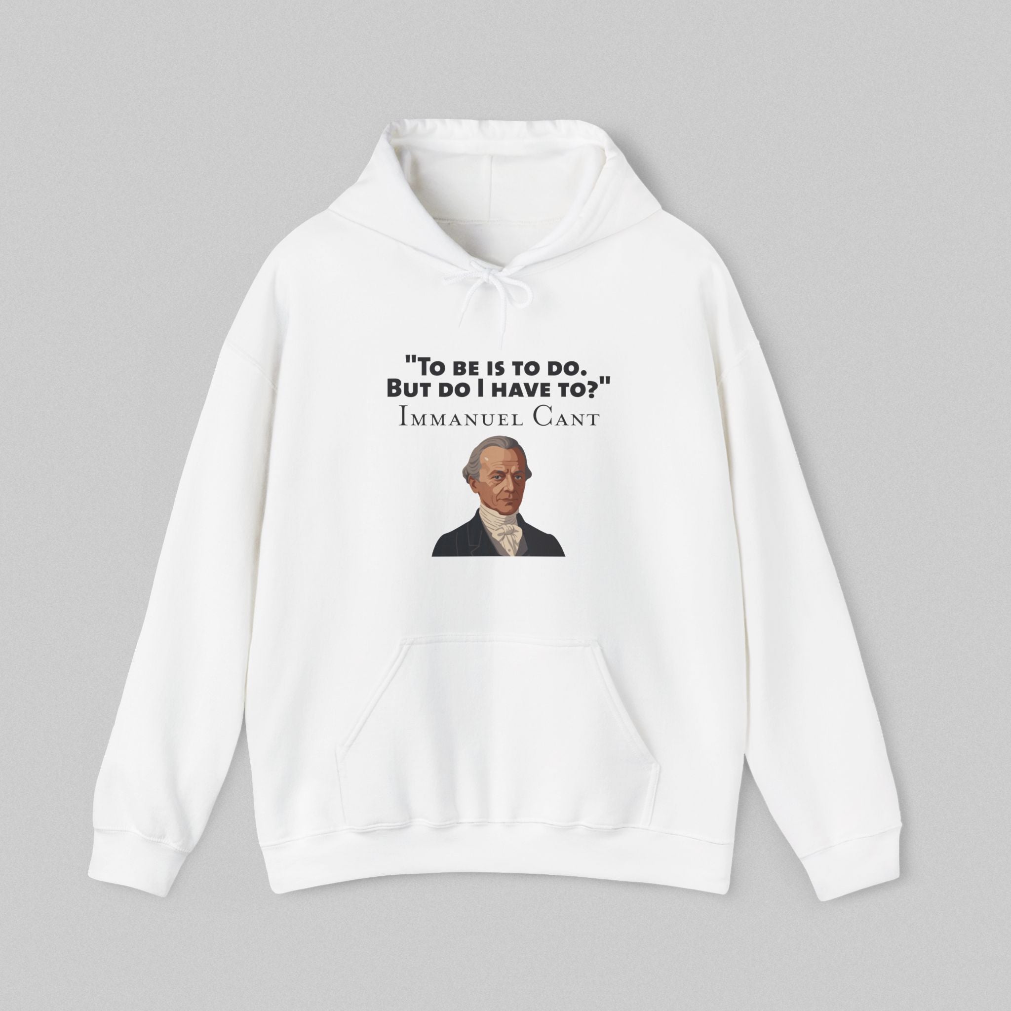 To be - Immanuel Kant Men's Hoodie