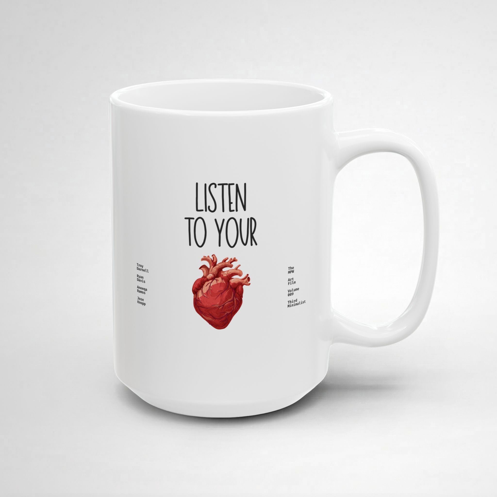 Listen To Your Heart! Mug