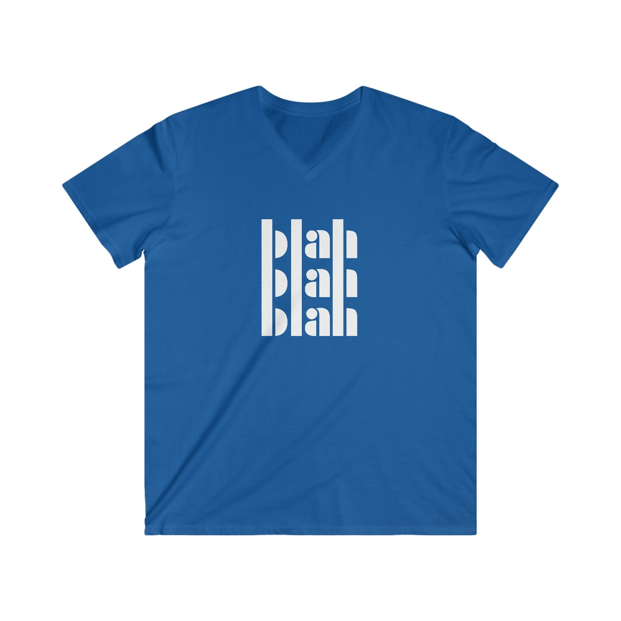 Blah Blah Blah! Men’s V-Neck T-Shirt