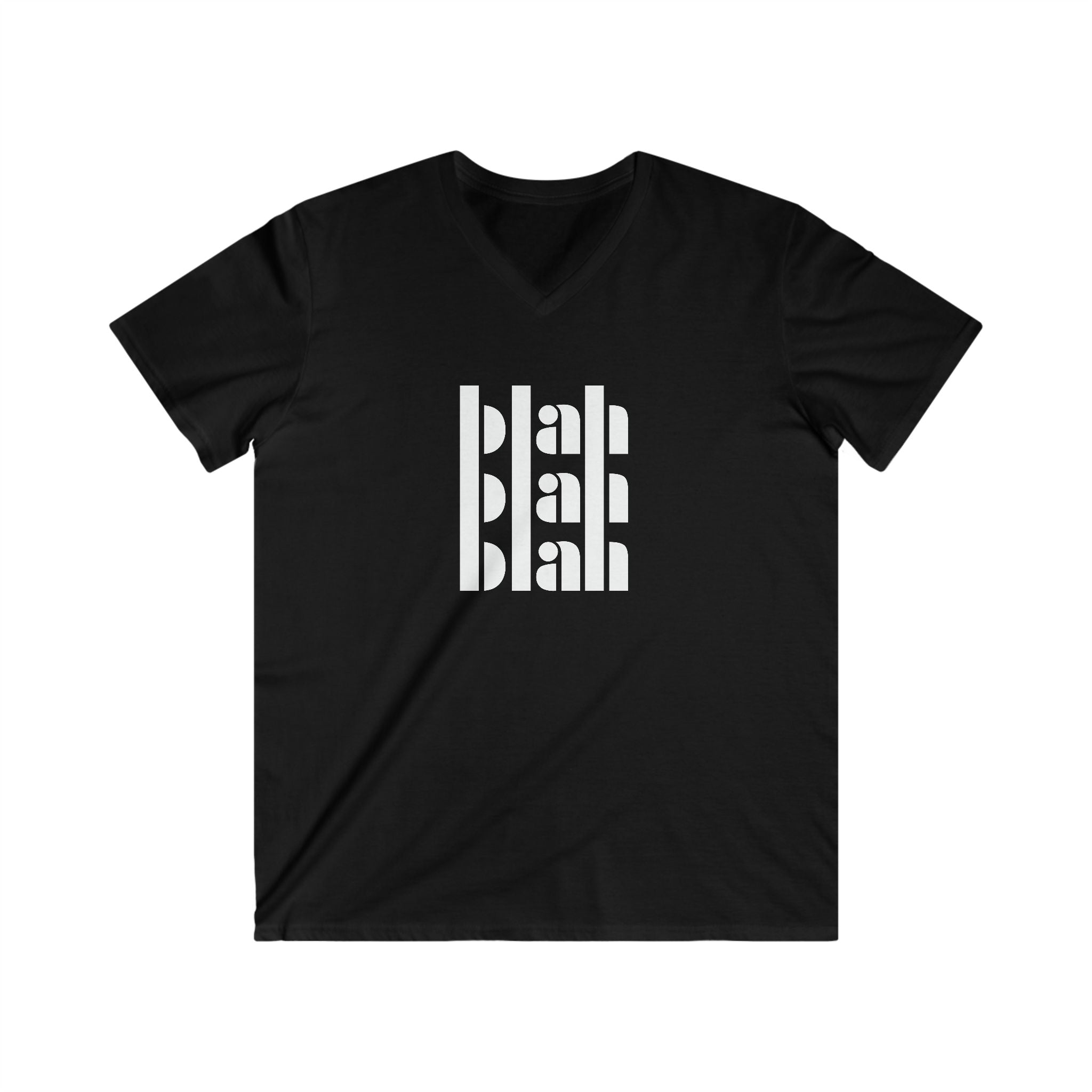 Blah Blah Blah! Men’s V-Neck T-Shirt