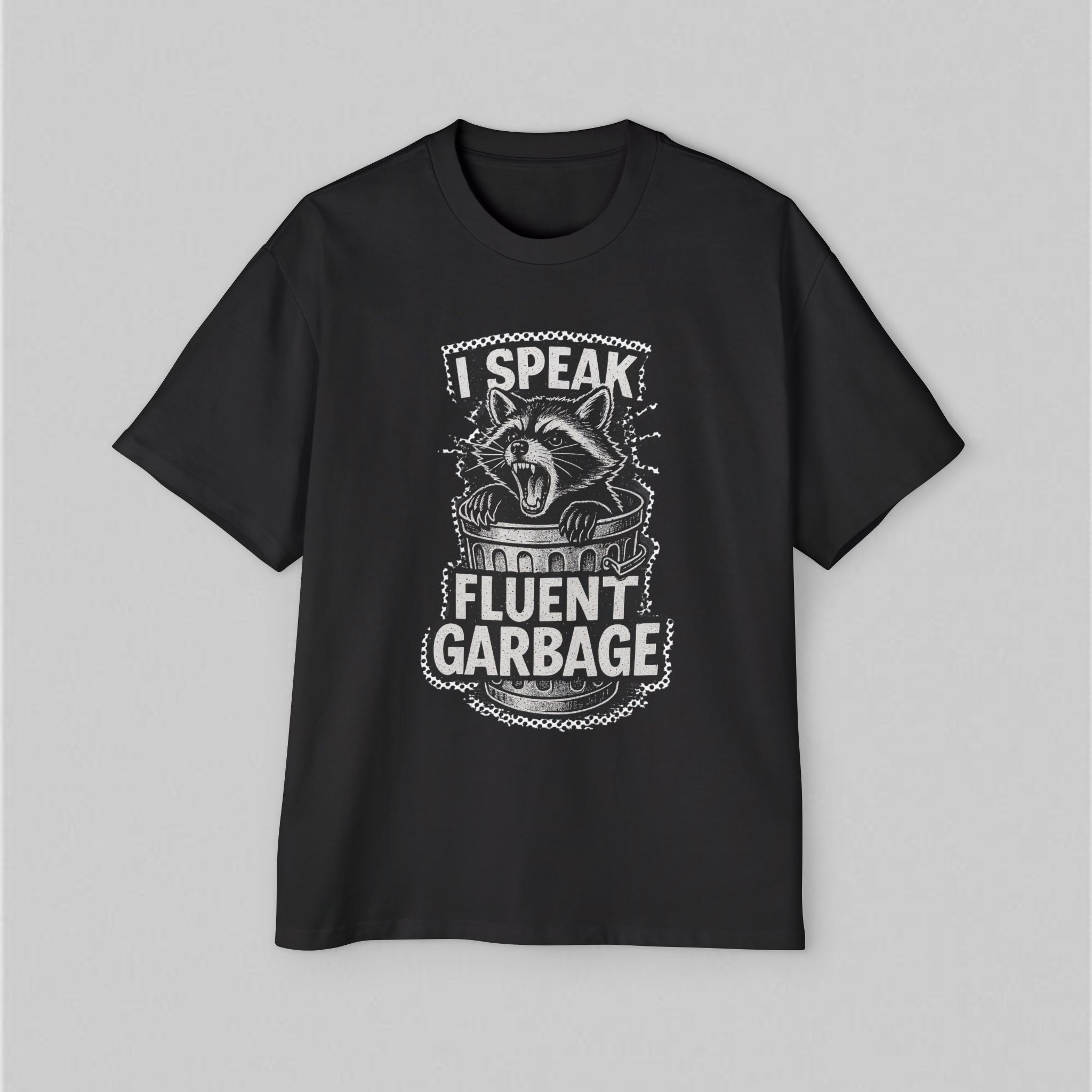 Fluent Garbage! Men's Oversized T-Shirt
