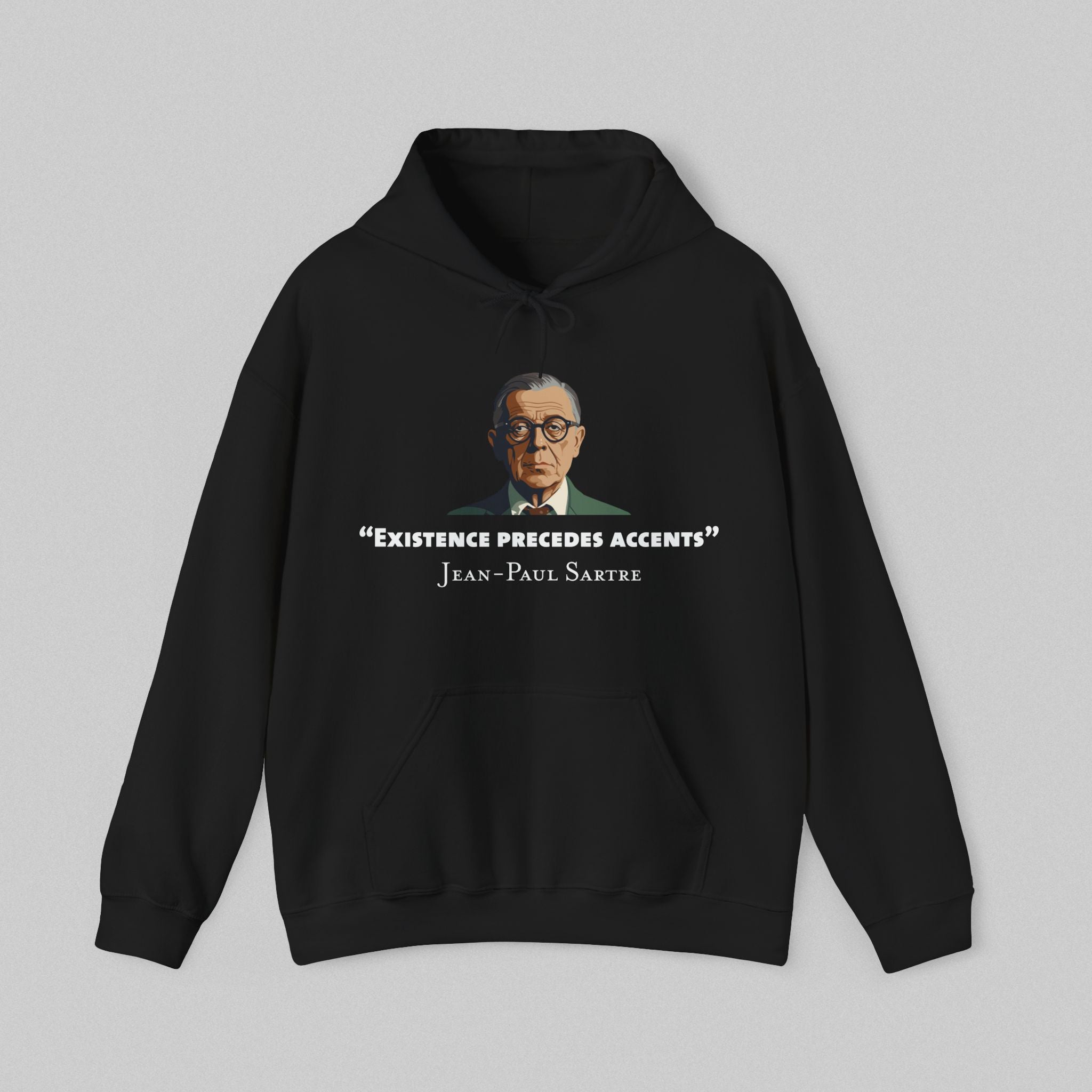 Sartre Snark Women’s Hoodie