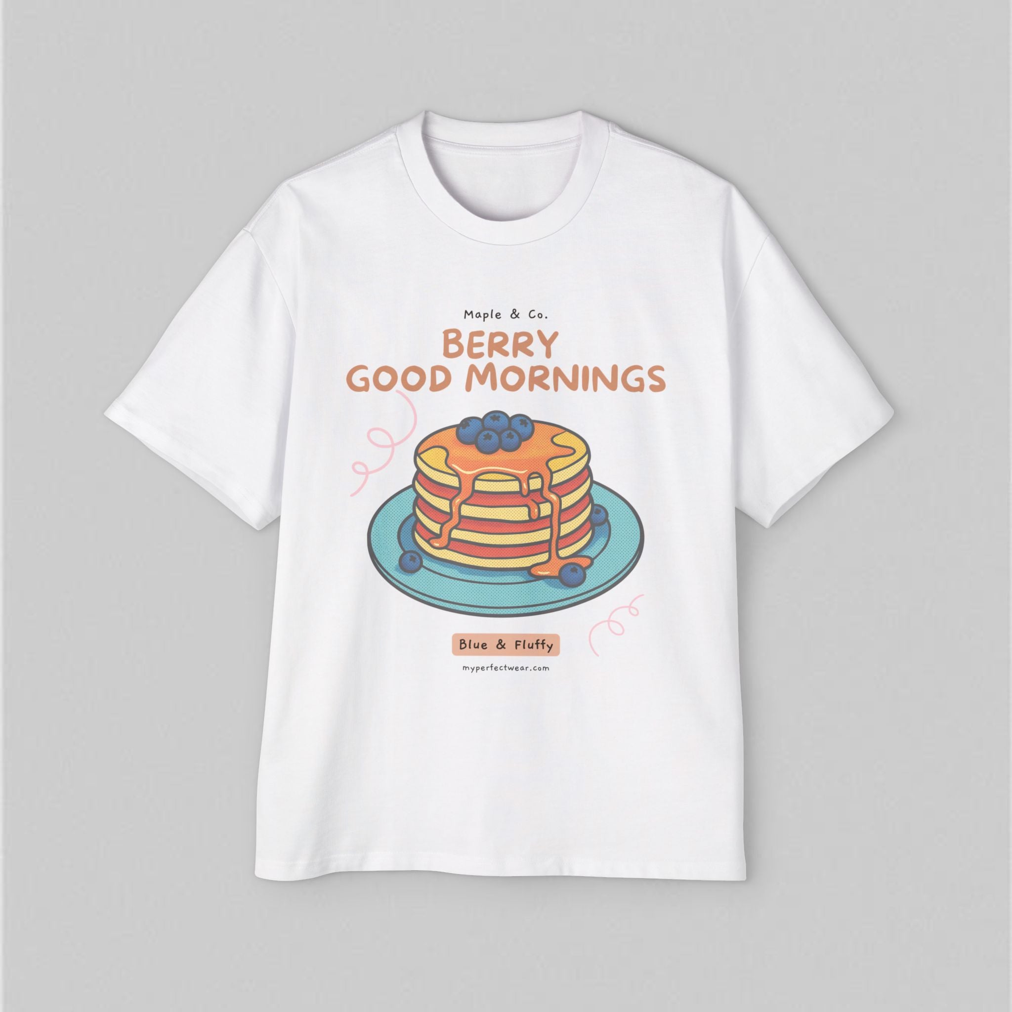 Berry Good Mornings! Oversized T-Shirt