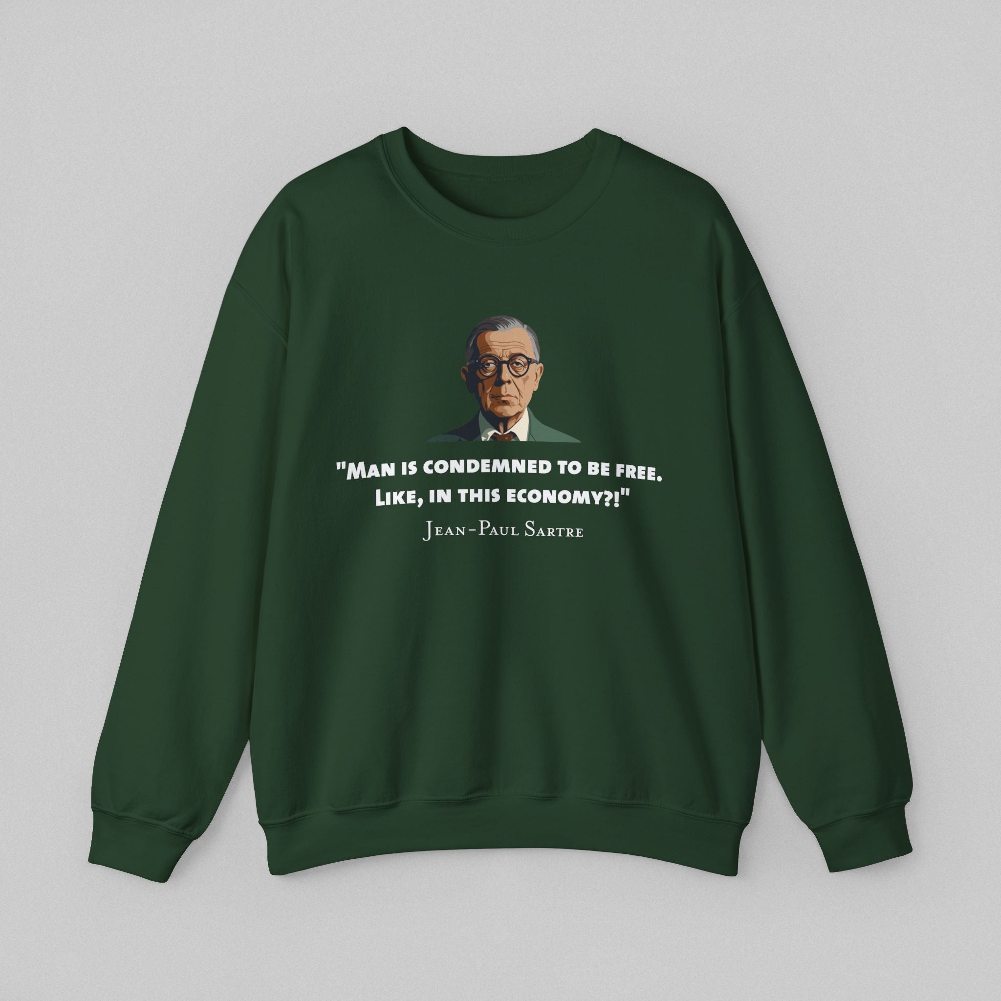 Sartre’s Reality Men's Sweatshirt